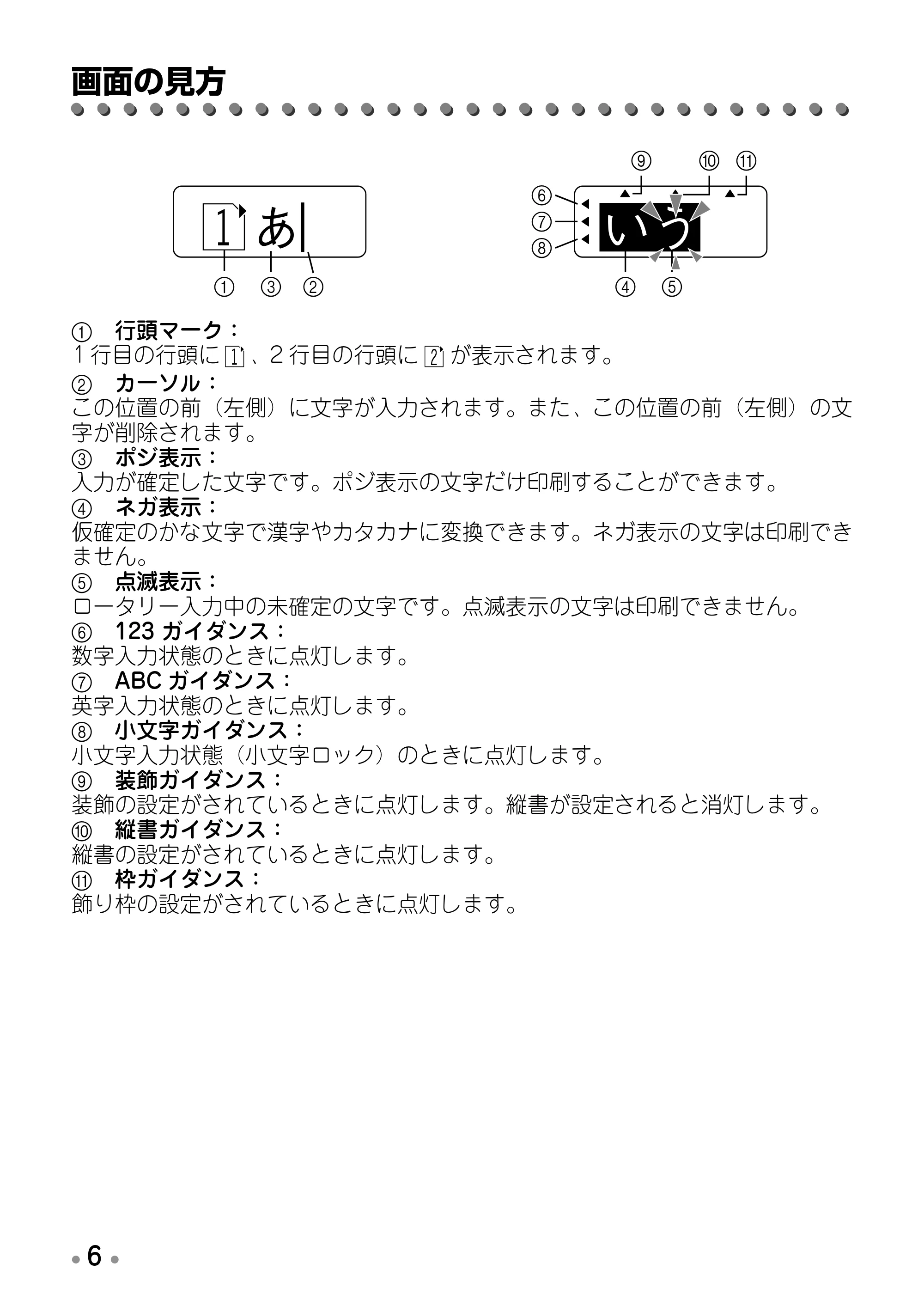 ブラザー PT-170 取扱説明書 プーさん版 — テープカセットの入れ方 — 原本ページ — 8ページ