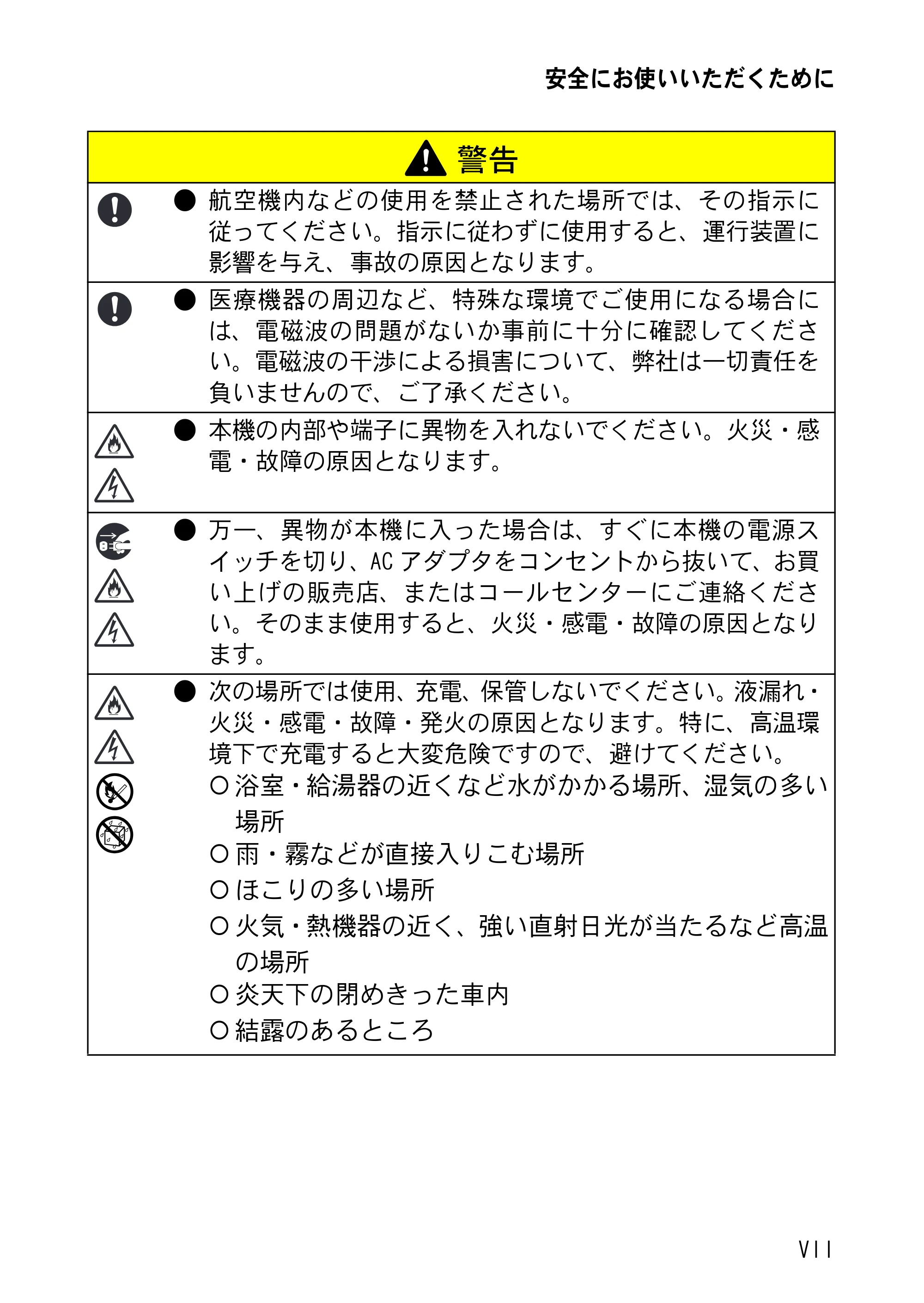 ブラザー MW-120 / MW-100/100e / MW-140BT 取扱説明書 (ユーザーズガイド) — 原本ページ — 8ページ