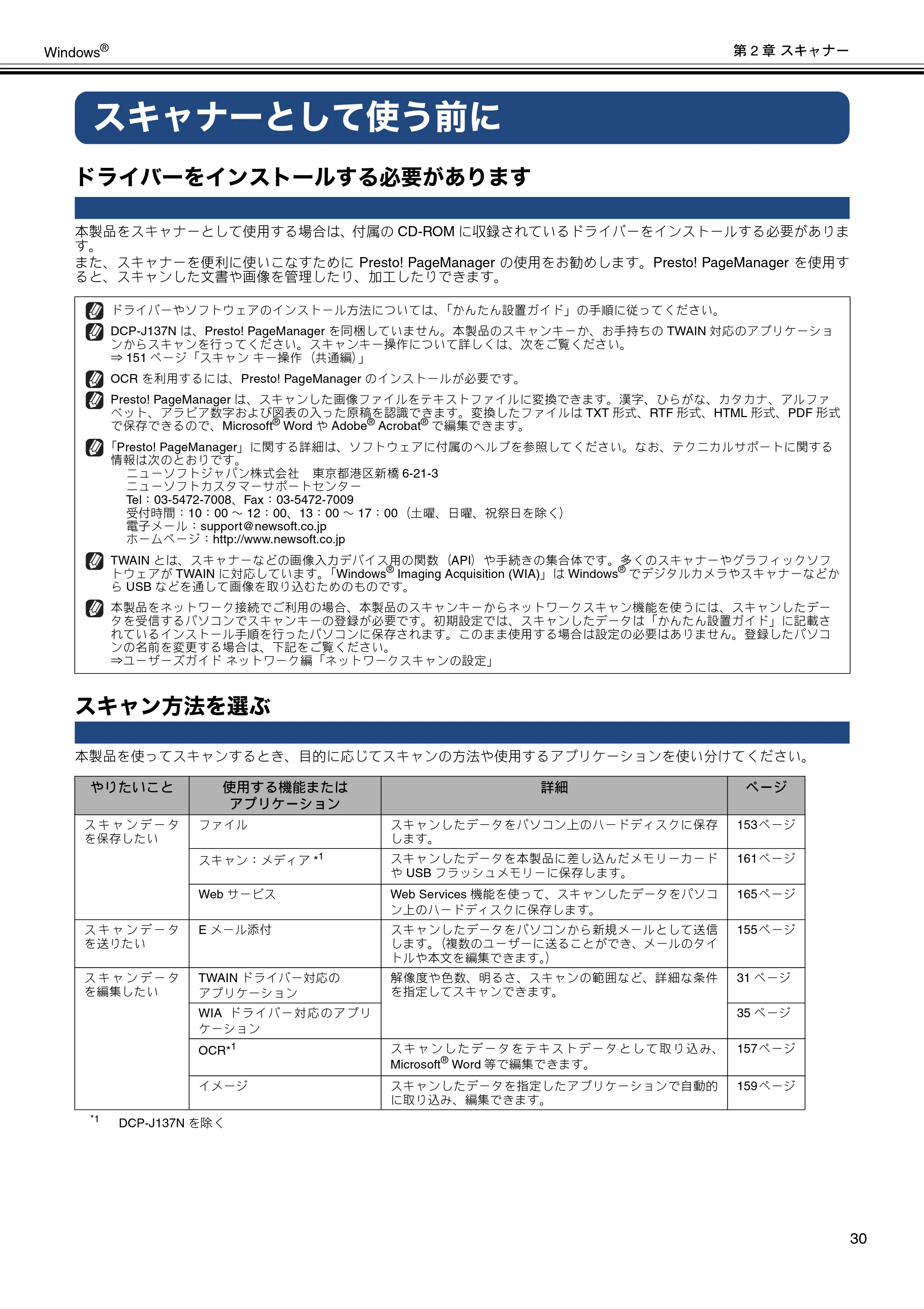ブラザー DCP-J137N / DCP-J557N / DCP-J757N ユーザーズガイド ～パソコン活用編～ — スキャナーとして使う前に — 原本ページ — 31ページ
