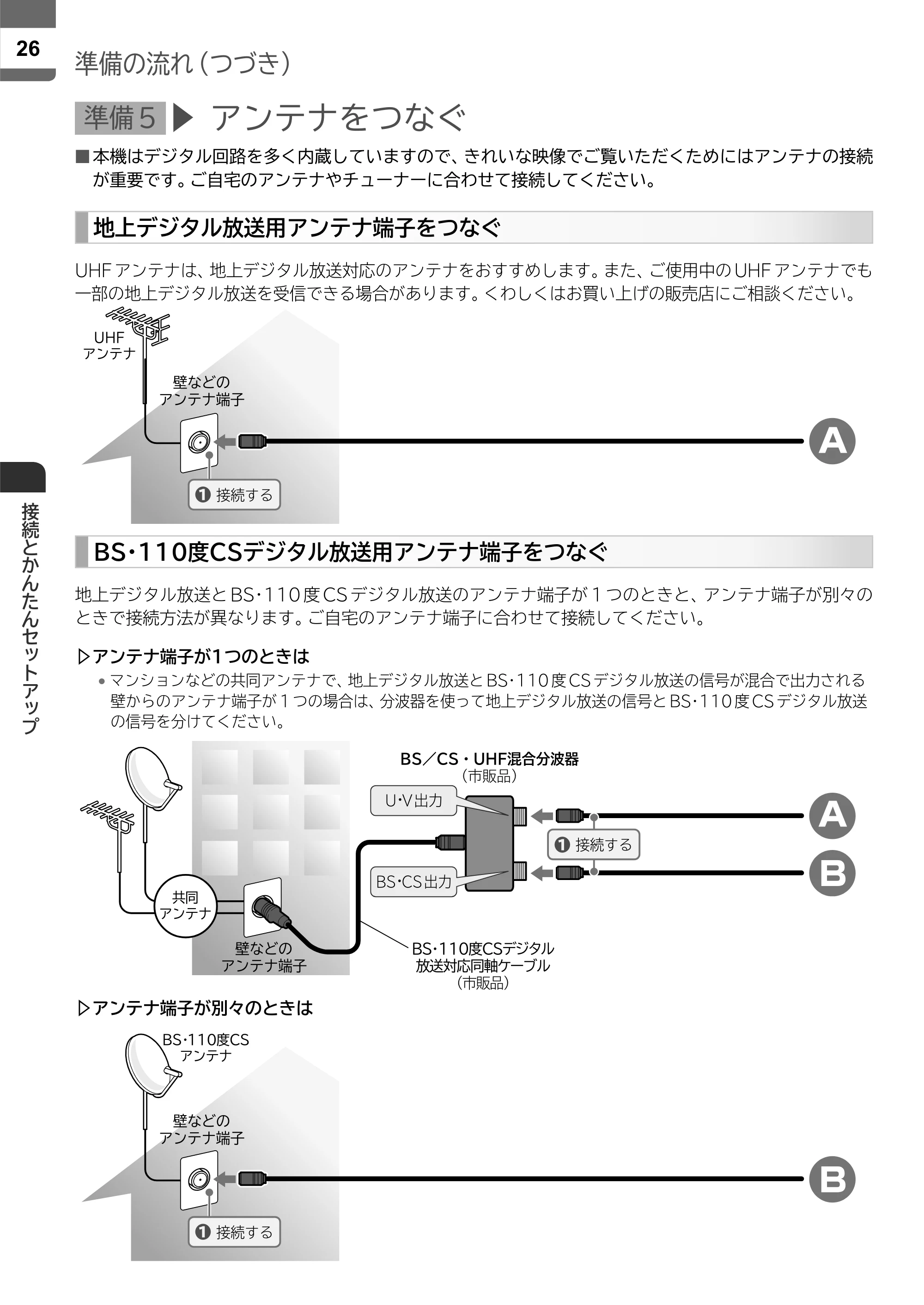 日立 L43-X5 取扱説明書 — 原本ページ — 26ページ