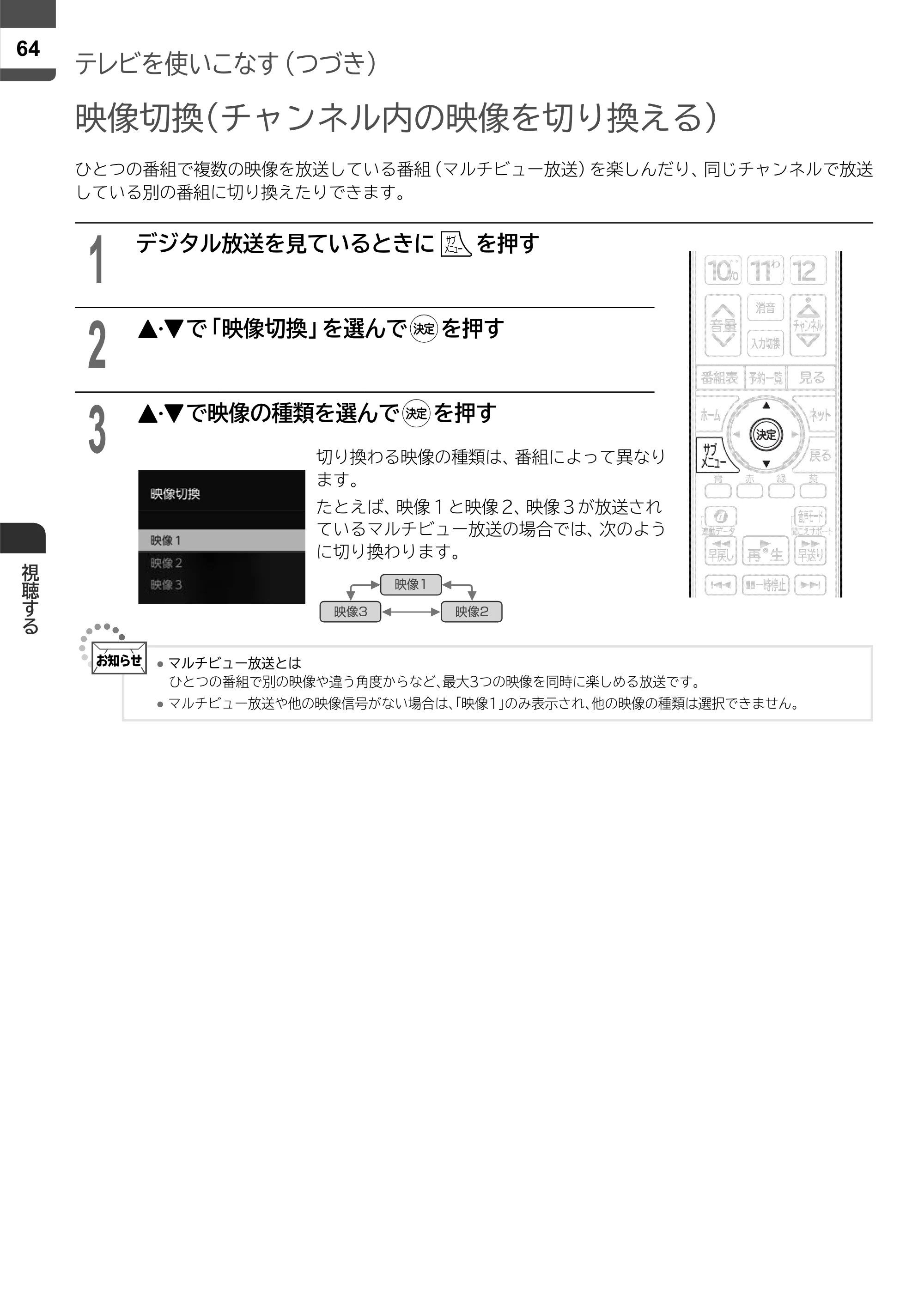 日立 L43-X5 取扱説明書 — 原本ページ — 64ページ