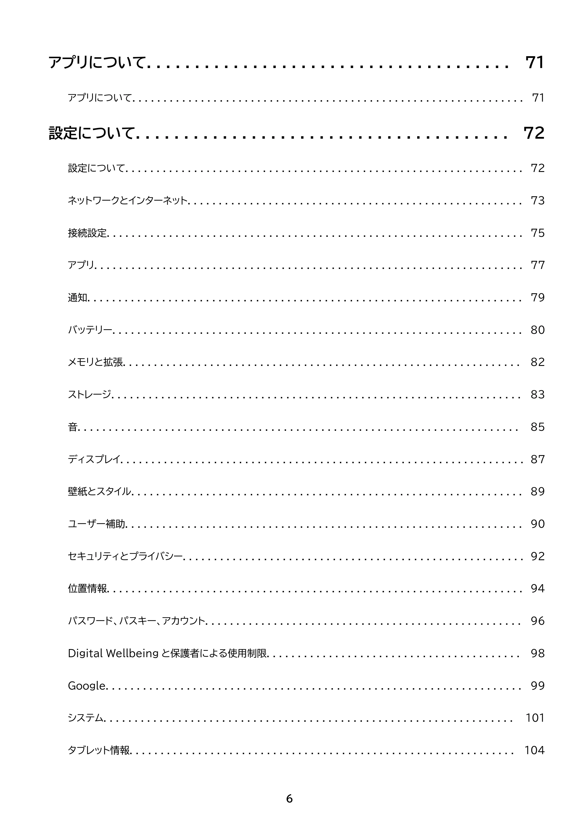 アイリスオーヤマ TA08E1W63-V1H 取扱説明書 — 原本ページ — 6ページ