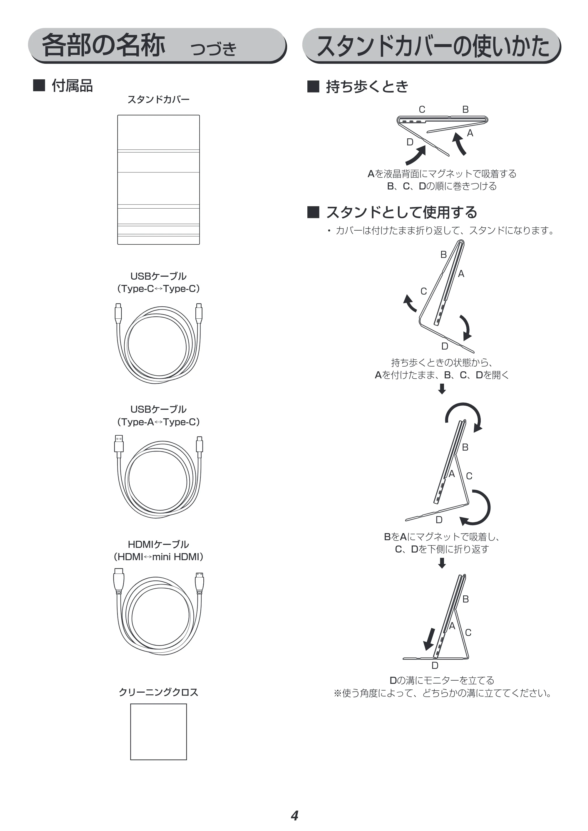 アイリスオーヤマ ILD-A16262KS 取扱説明書 — 原本ページ — 4ページ