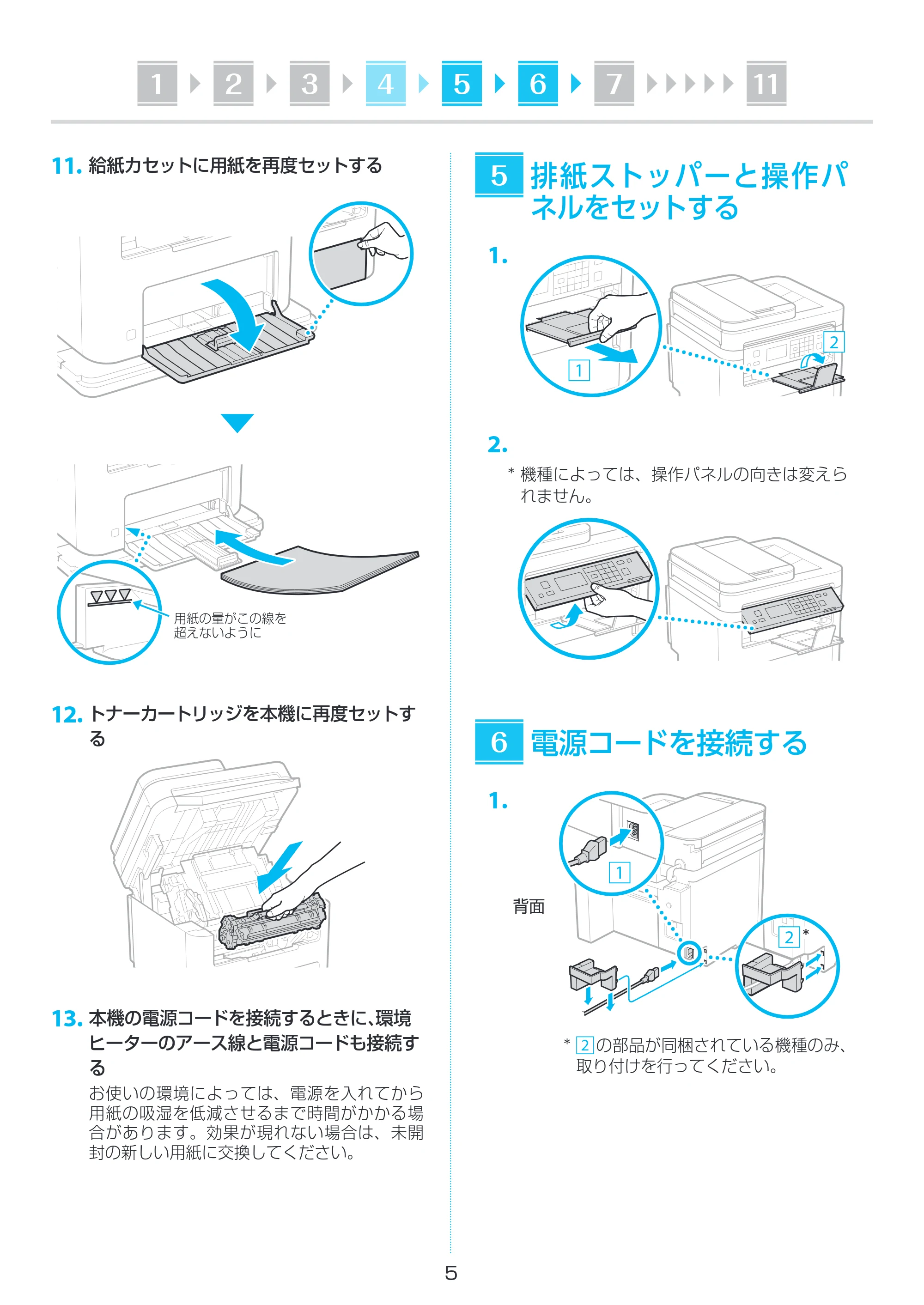 キヤノン MF273dw・MF272dw セットアップガイド 2023年5月25日掲載(PDF:1.91MB) — 原本ページ — 5ページ