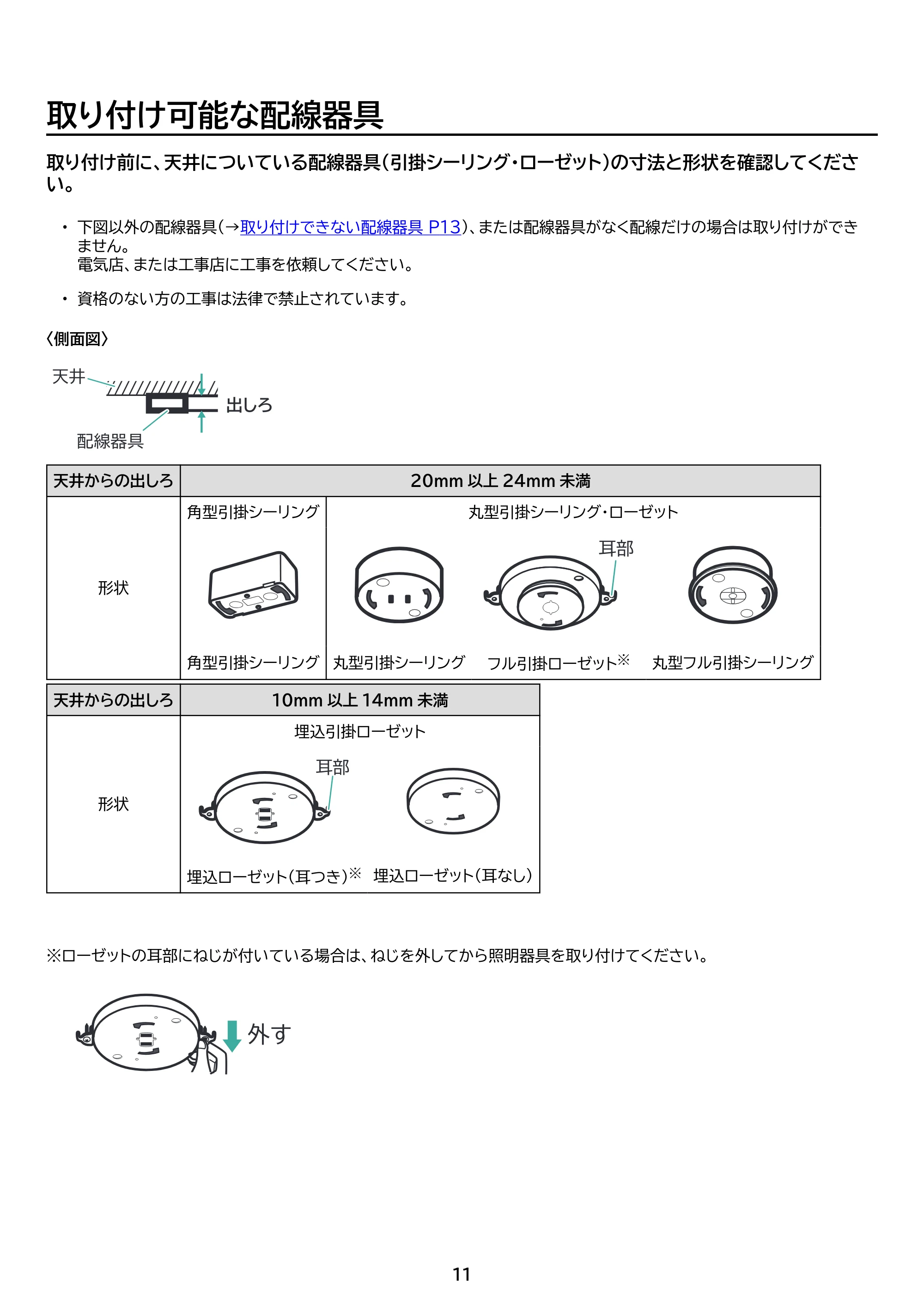 アイリスオーヤマ CEA8DL-7 取扱説明書 — 原本ページ — 11ページ