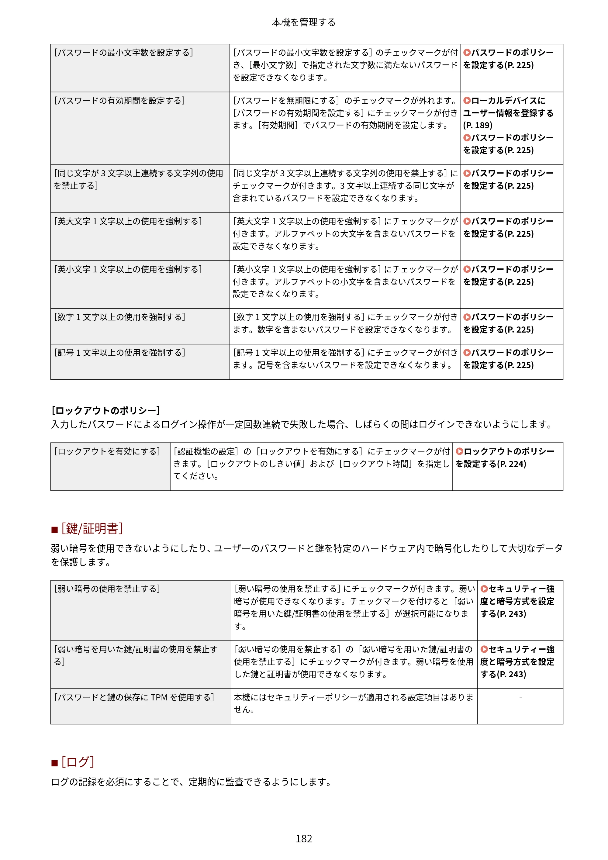 キヤノン LBP863Ci・LBP862Ci・LBP861C ユーザーズガイド 2026年6月25日更新（PDF：7.71MB） — 原本ページ — 190ページ