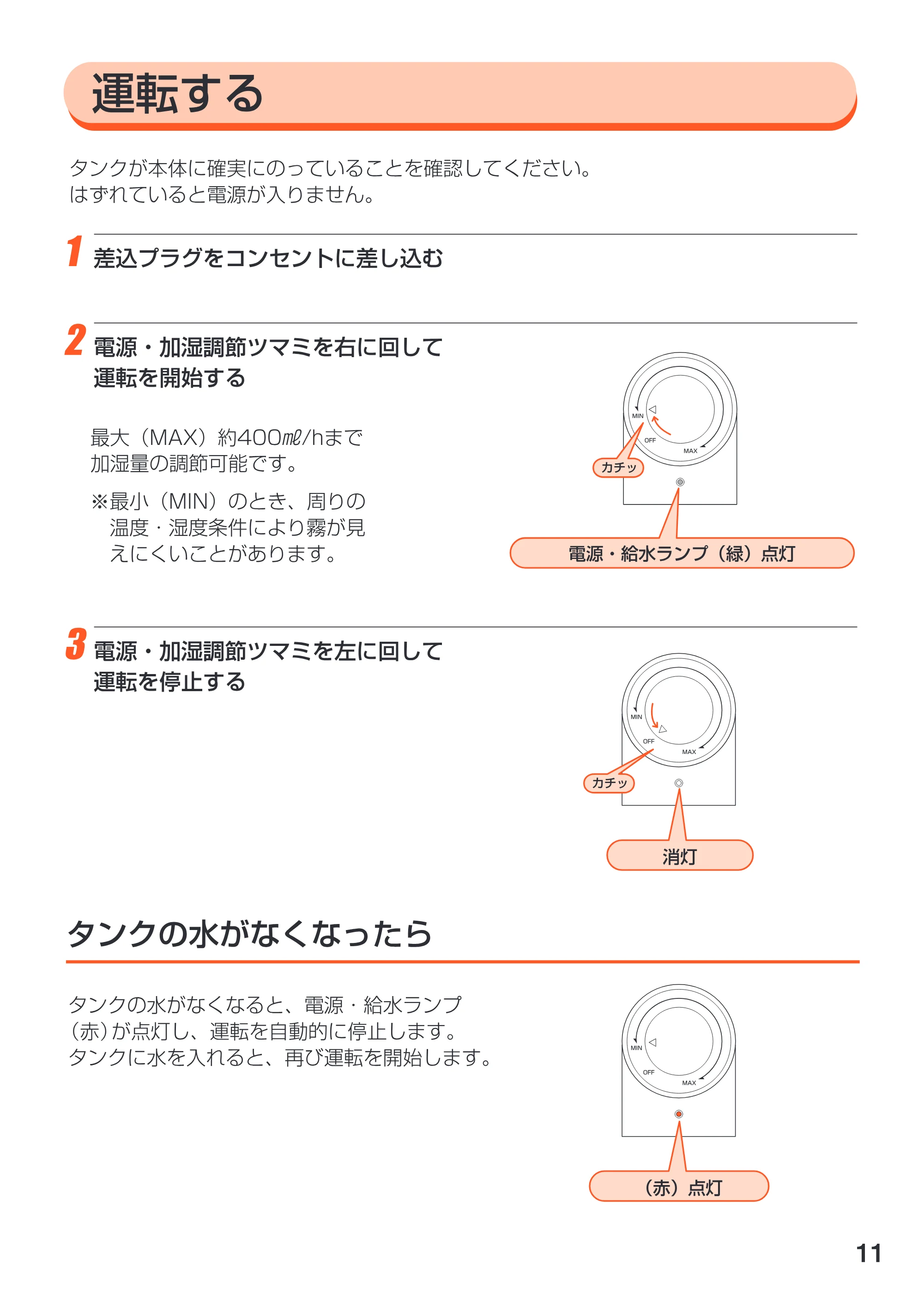 アイリスオーヤマ UHM-400T 取扱説明書 — 原本ページ — 12ページ
