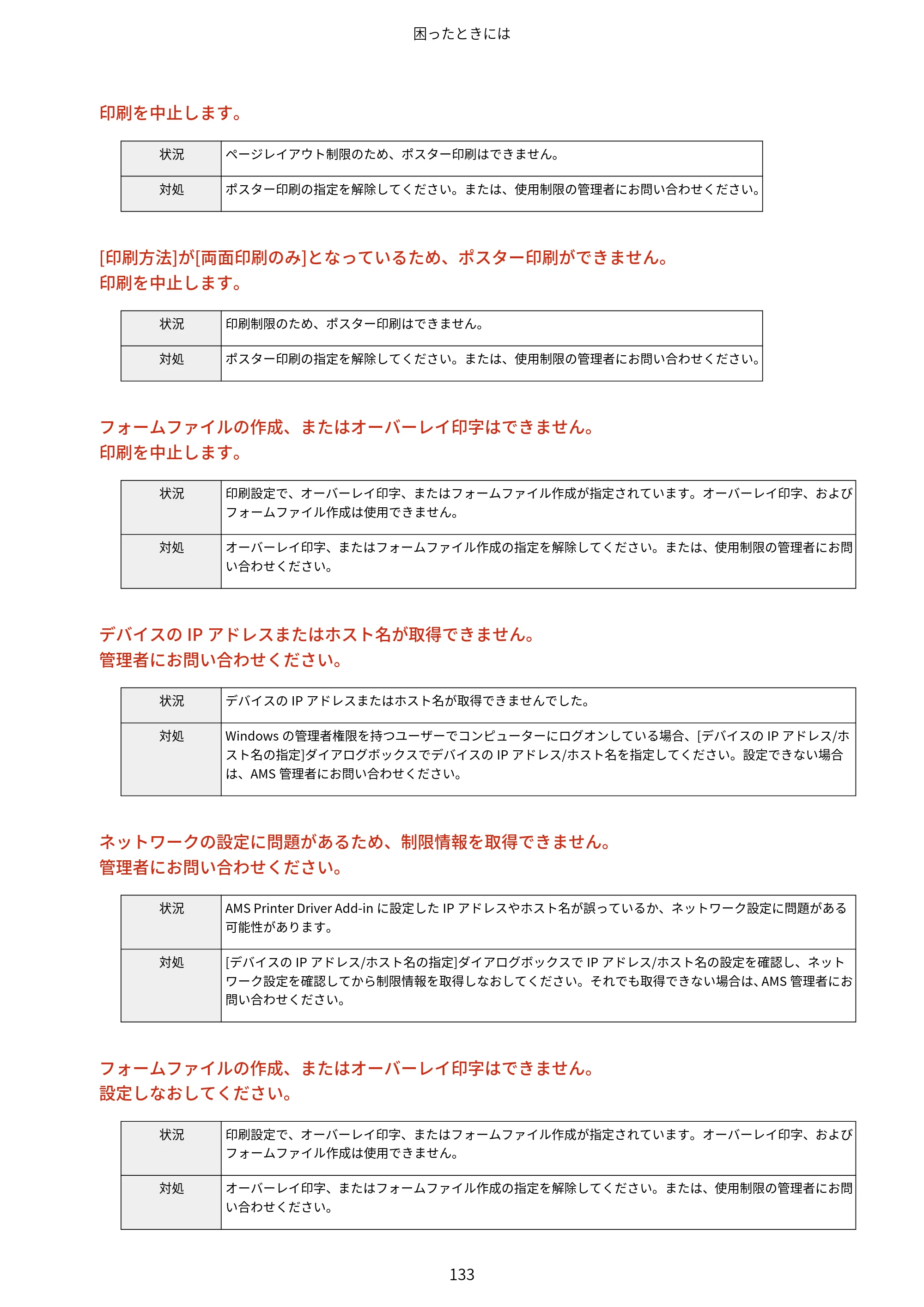 キヤノン imageFORCE C7165F Pro / MF7525F / MF7625F ACCESS MANAGEMENT SYSTEM アドミニストレーターガイド 2023年8月9日更新（PDF：4.16MB） — 原本ページ — 136ページ