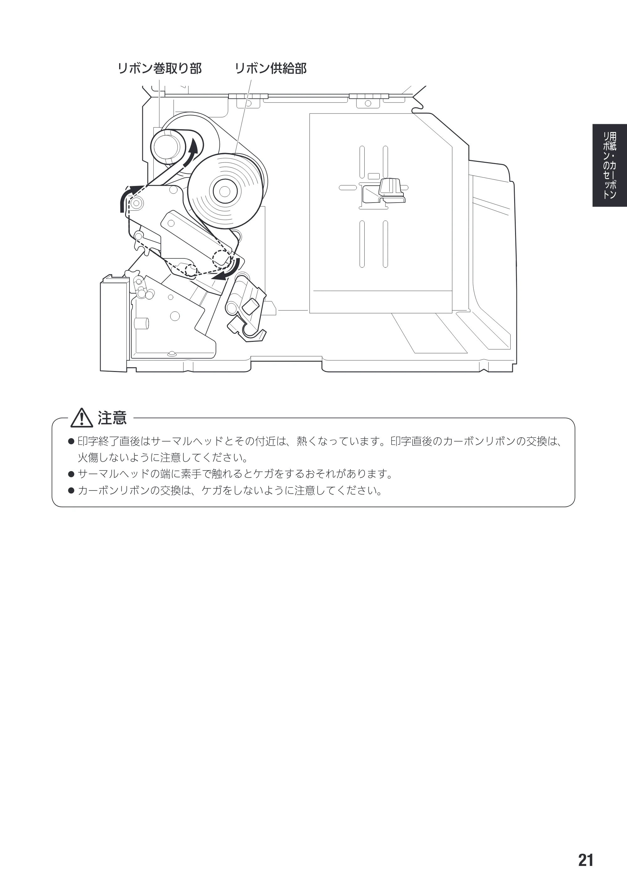 サトー SG408R-ex / 412R-ex / 424R-ex 取扱説明書（第2版） — 原本ページ — 23ページ
