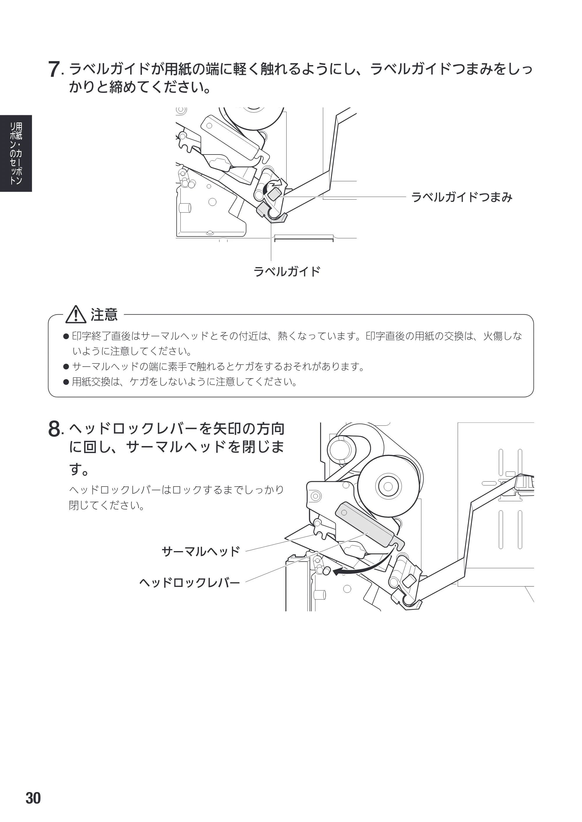 サトー SG408R-ex / 412R-ex / 424R-ex 取扱説明書（第2版） — 原本ページ — 32ページ