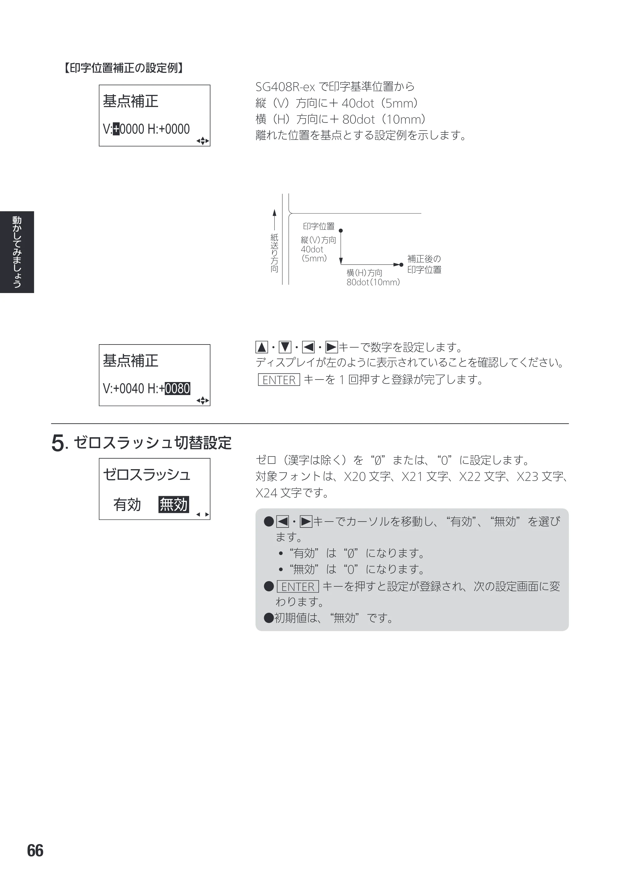 サトー SG408R-ex / 412R-ex / 424R-ex 取扱説明書（第2版） — 原本ページ — 68ページ