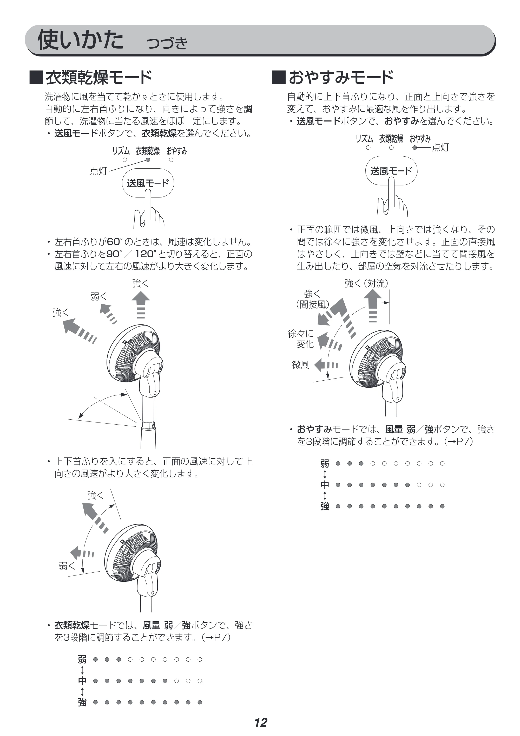 アイリスオーヤマ KSF-DC152T 取扱説明書 — 原本ページ — 12ページ