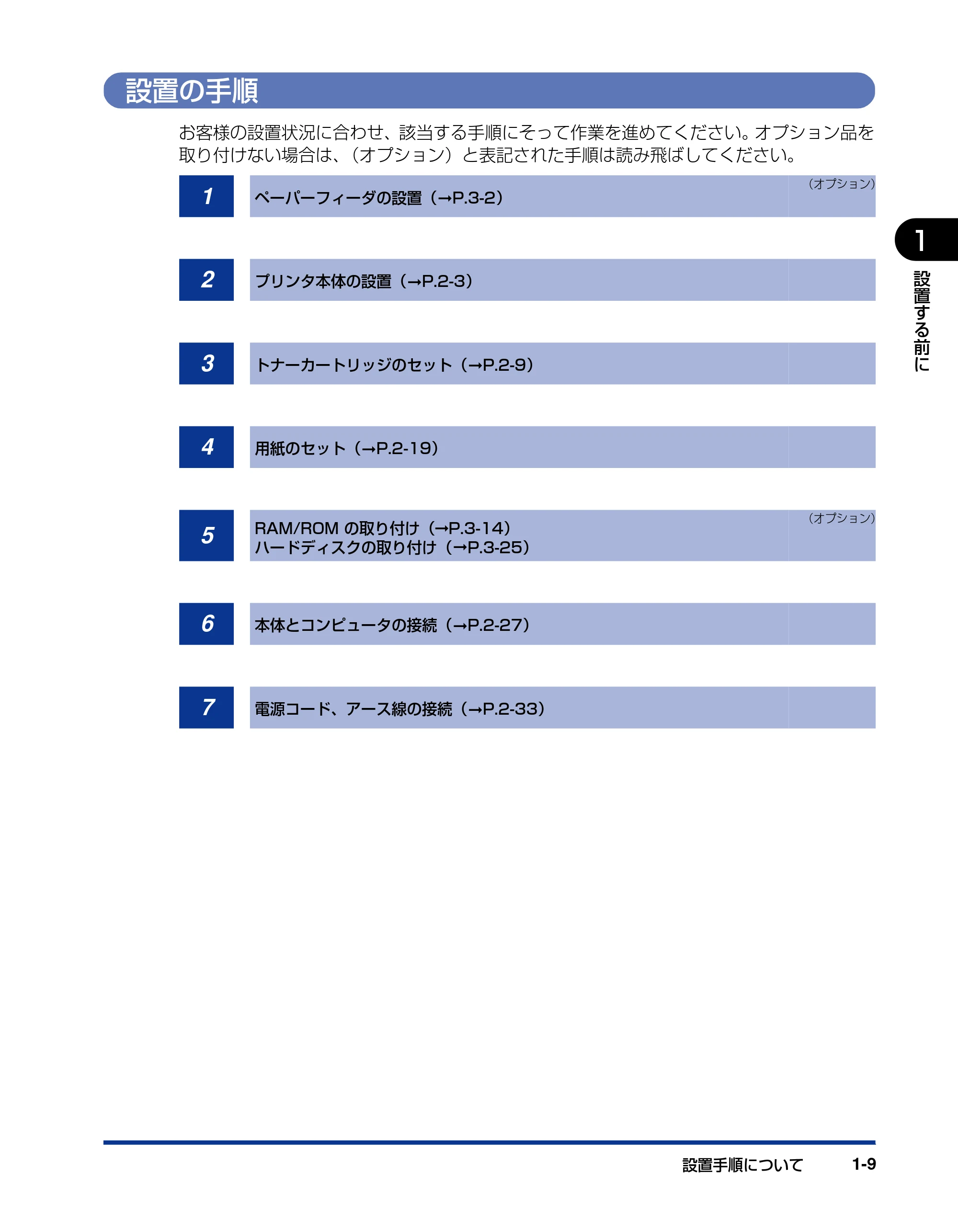 キヤノン LBP5400 設置ガイド 2010年1月11日更新 （PDF形式／4.07Mバイト） — 設置の手順 — 原本ページ — 25ページ