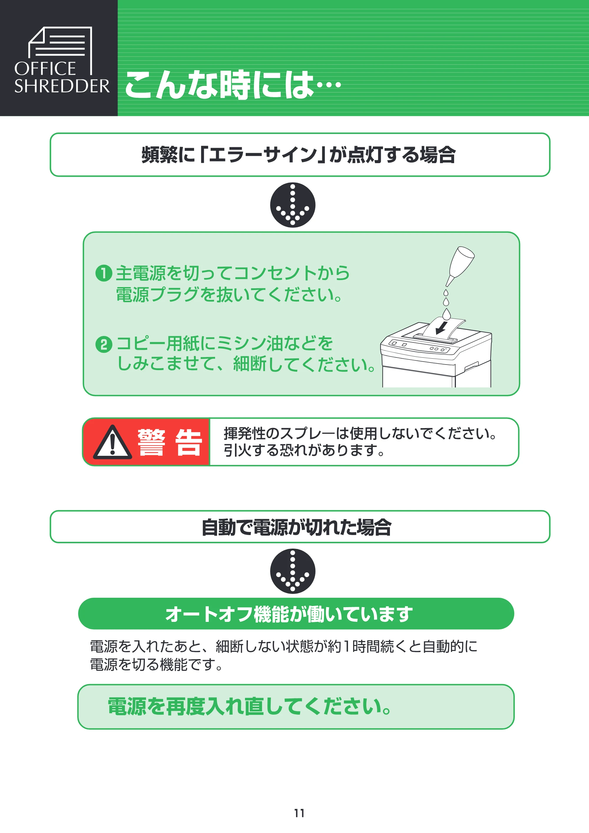 アイリスオーヤマ OFH920 取扱説明書 — 原本ページ — 12ページ