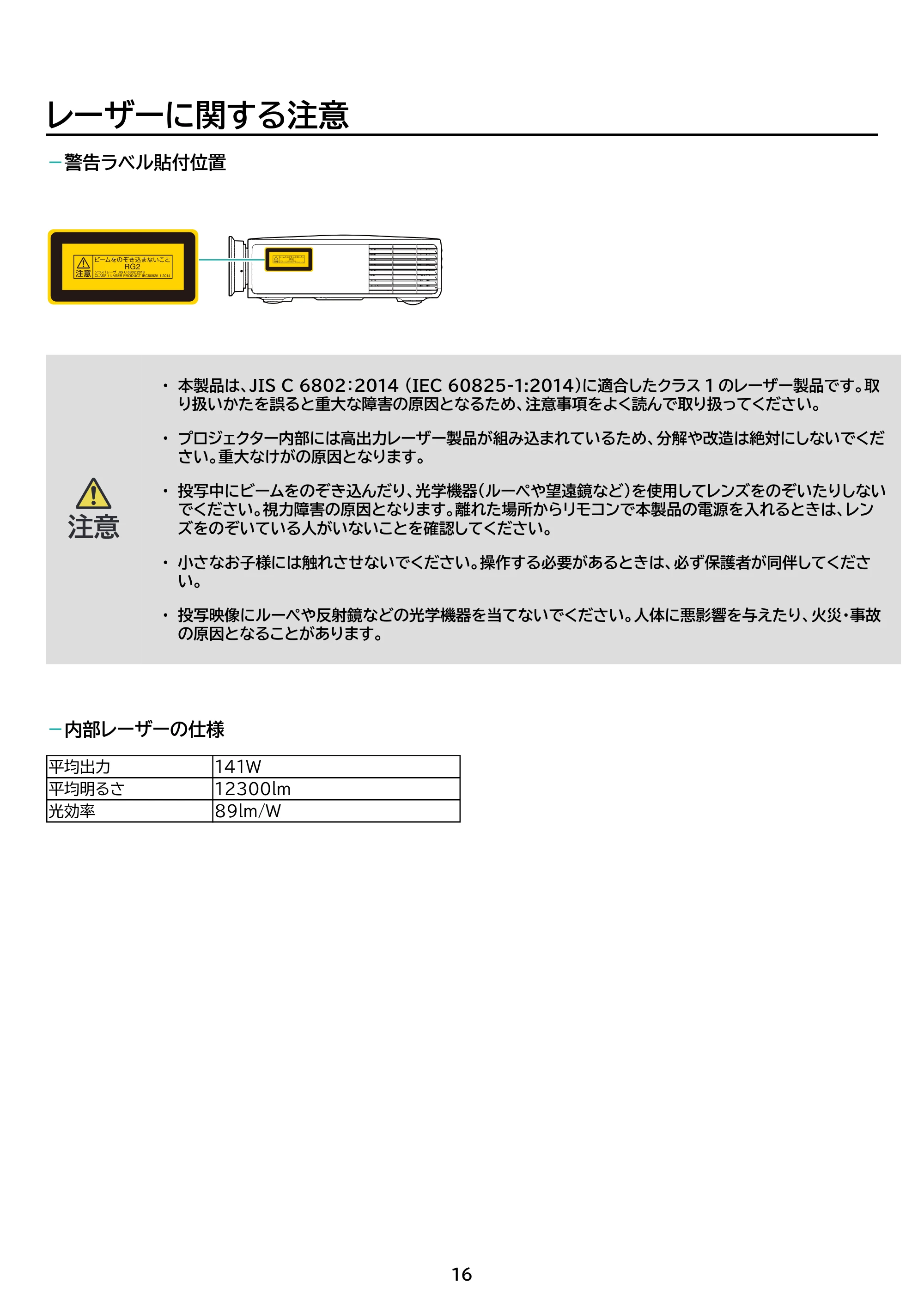 アイリスオーヤマ IP-GU500B 取扱説明書 — 原本ページ — 16ページ