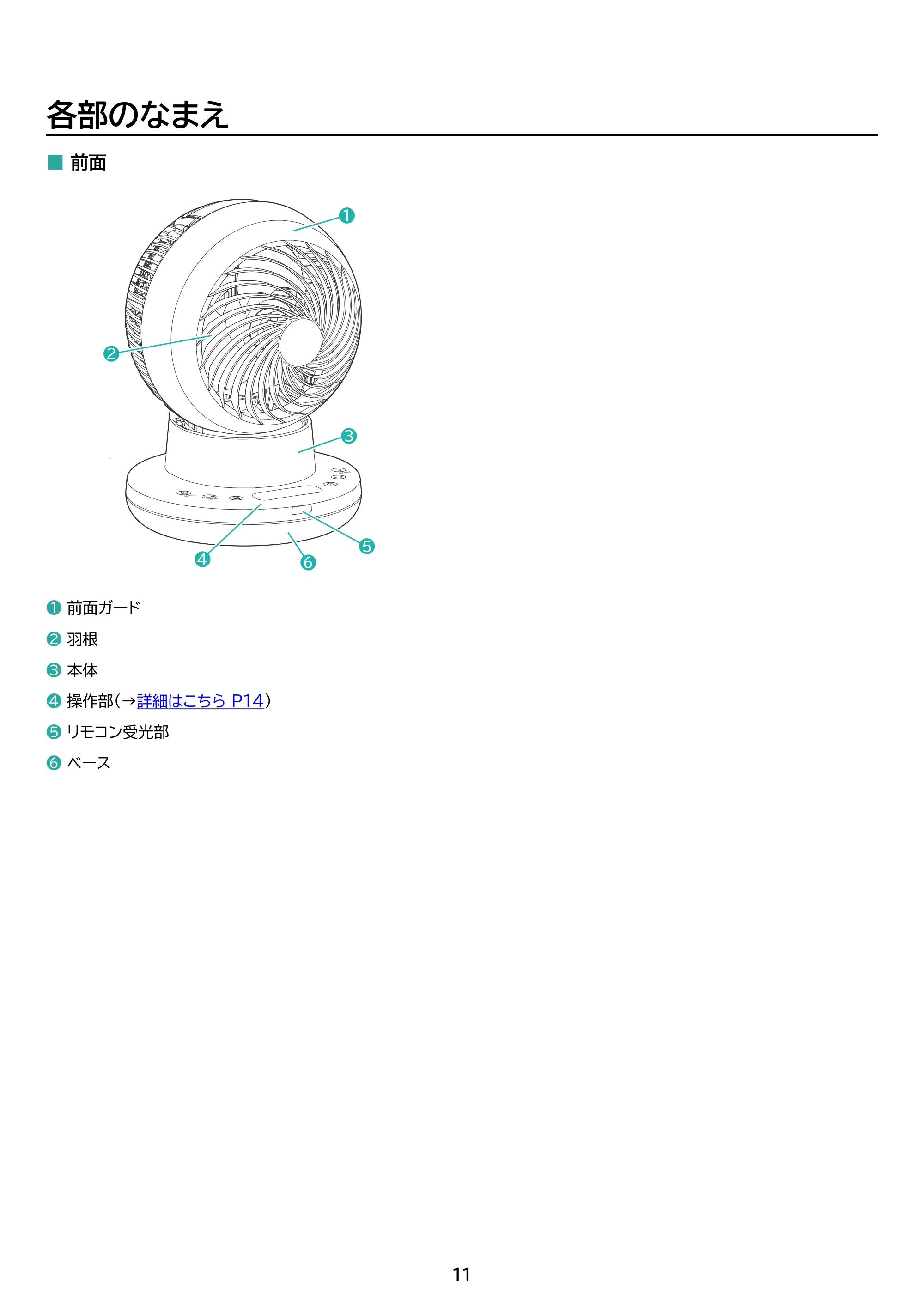 アイリスオーヤマ KCF-SDS151TEC-PD 取扱説明書 — 原本ページ — 11ページ