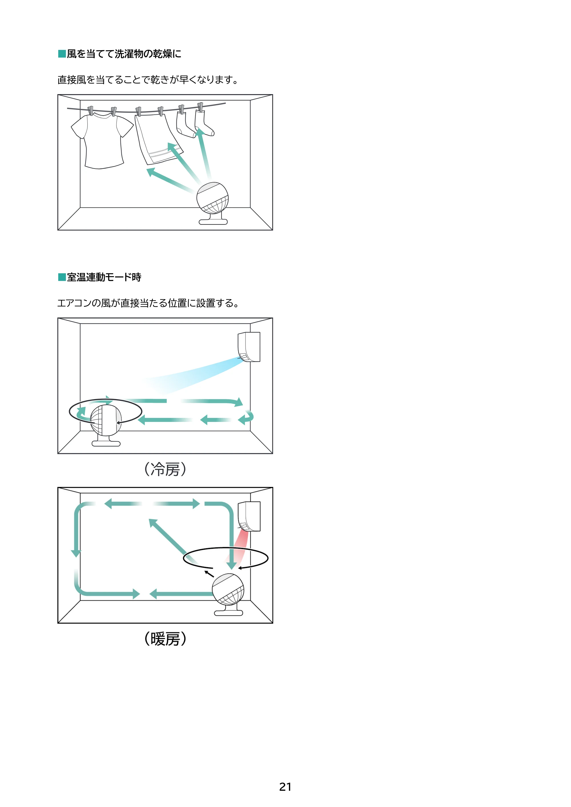 アイリスオーヤマ KCF-SDS151TEC-PD 取扱説明書 — 原本ページ — 21ページ