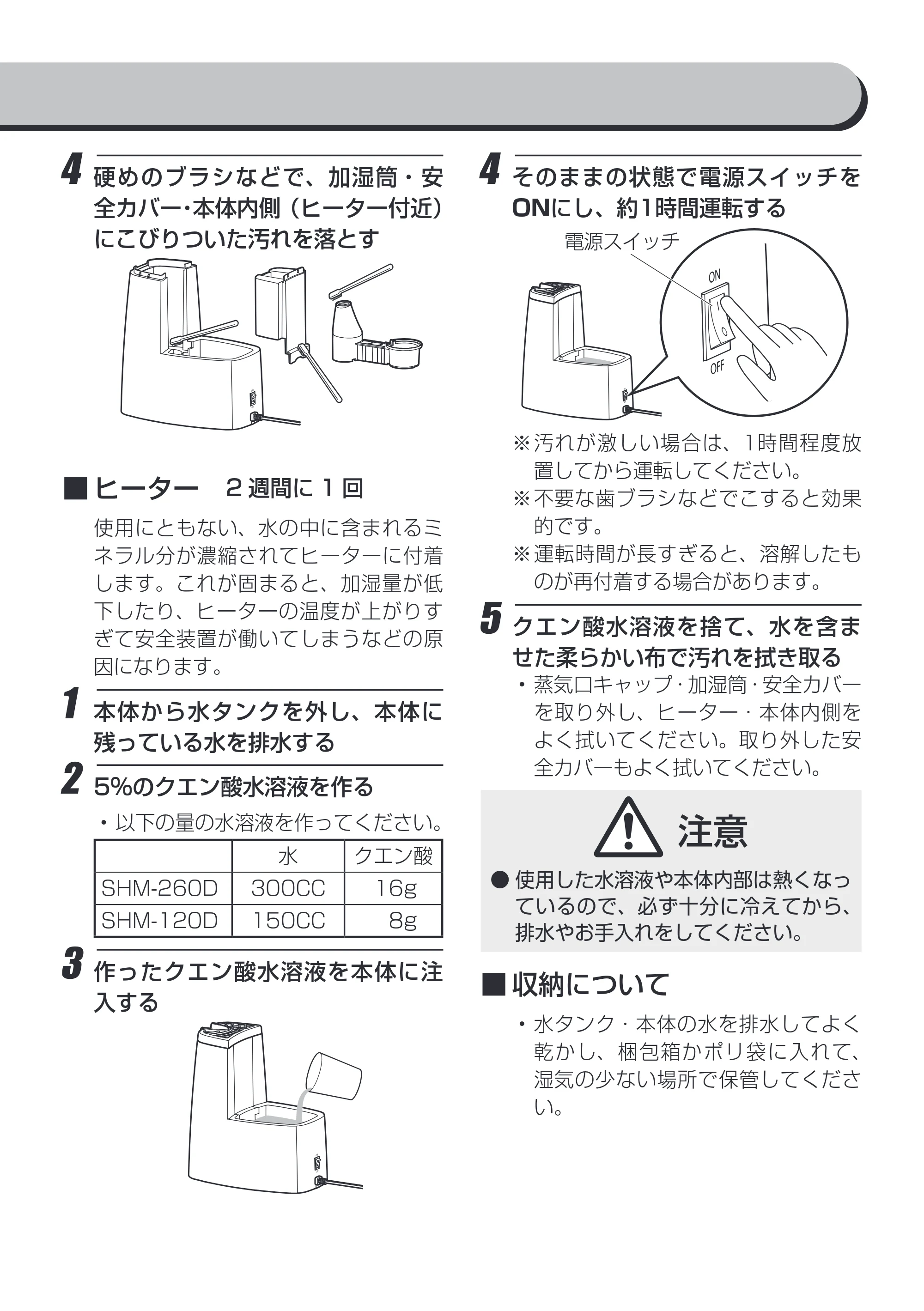 アイリスオーヤマ SHM-120D 取扱説明書 — 原本ページ — 13ページ