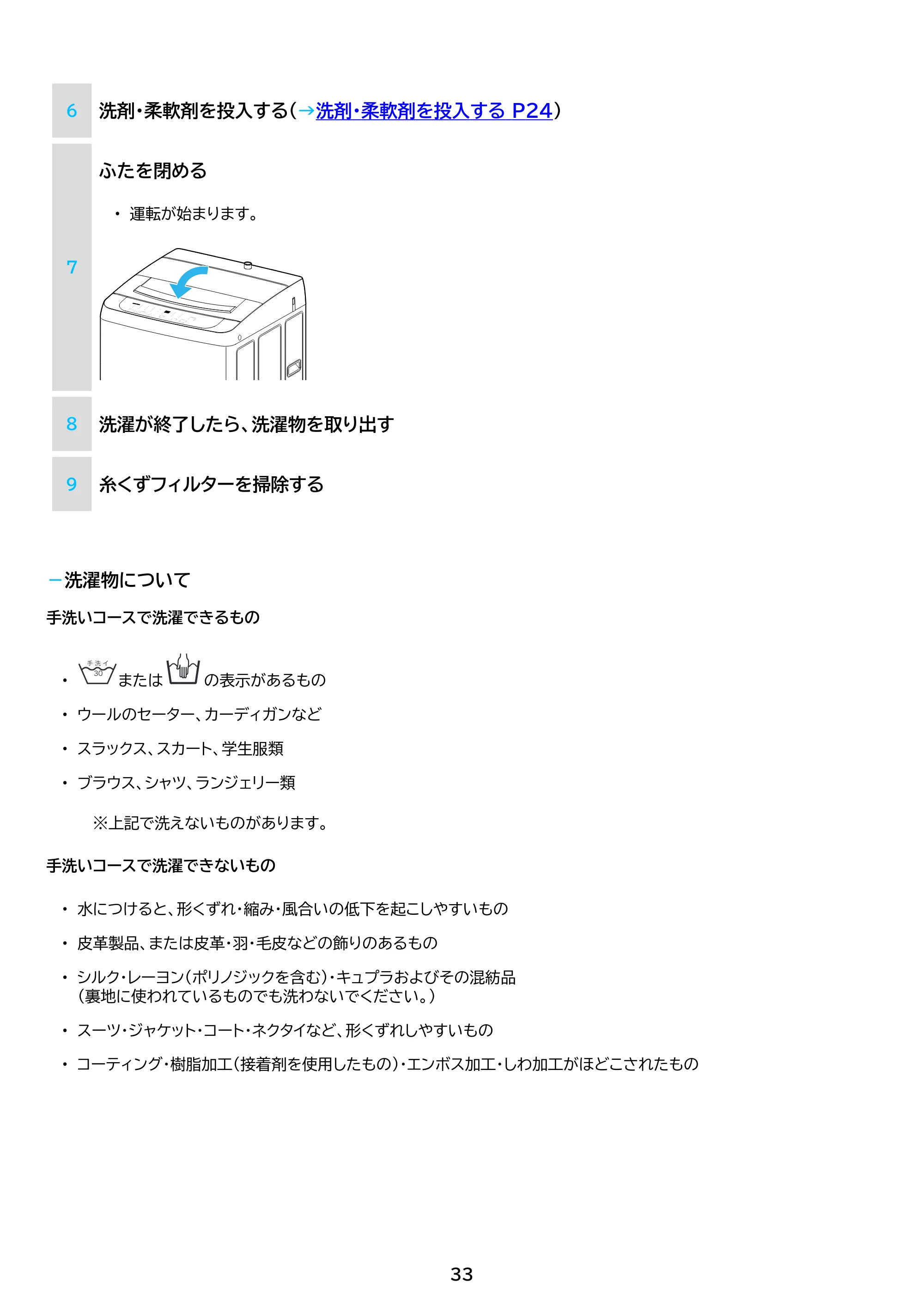 アイリスオーヤマ ITW-80B01 取扱説明書 — 原本ページ — 33ページ