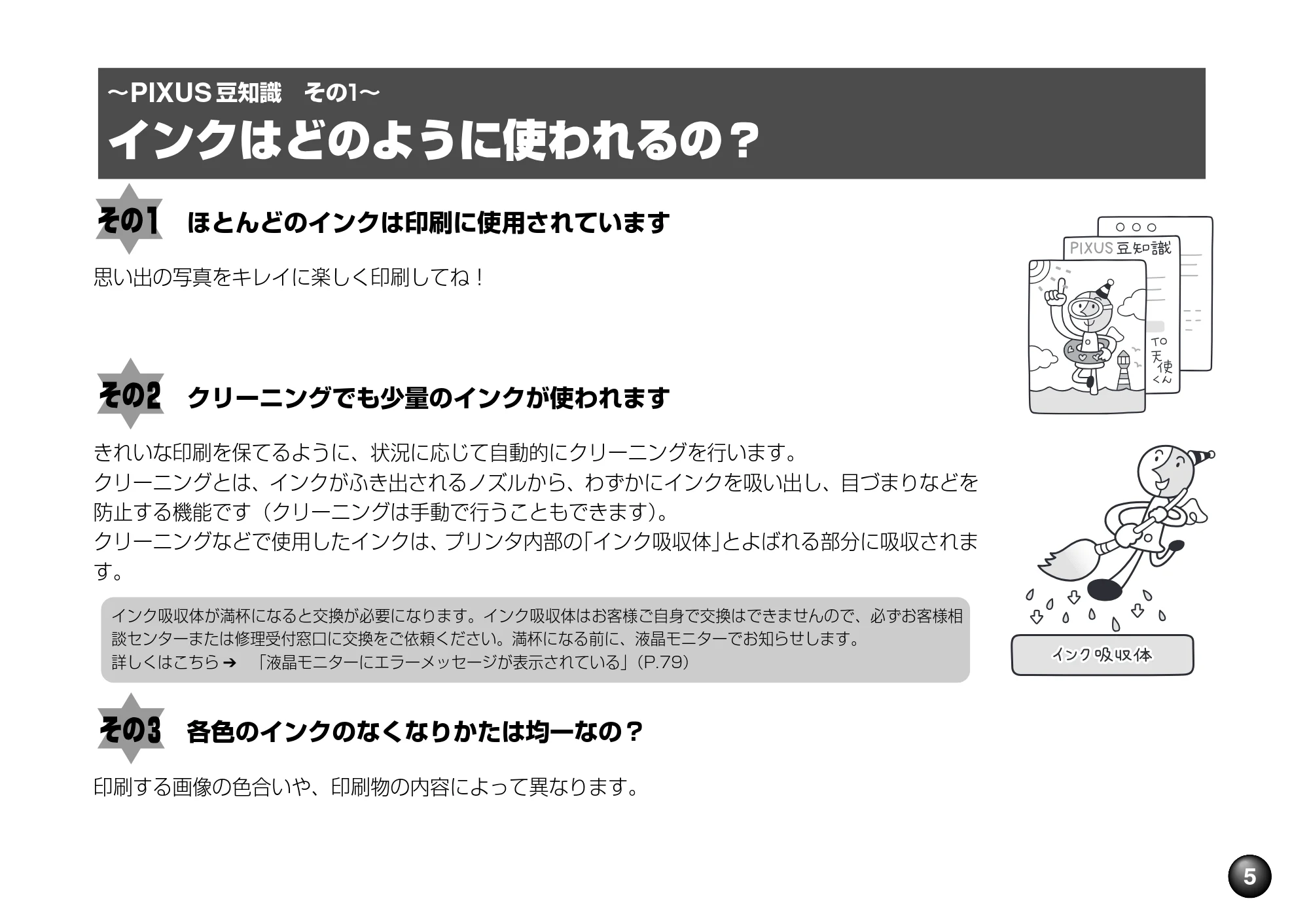 キヤノン PIXUS mini260 基本操作ガイド （PDF形式／12.12Mバイト） — 原本ページ — 7ページ