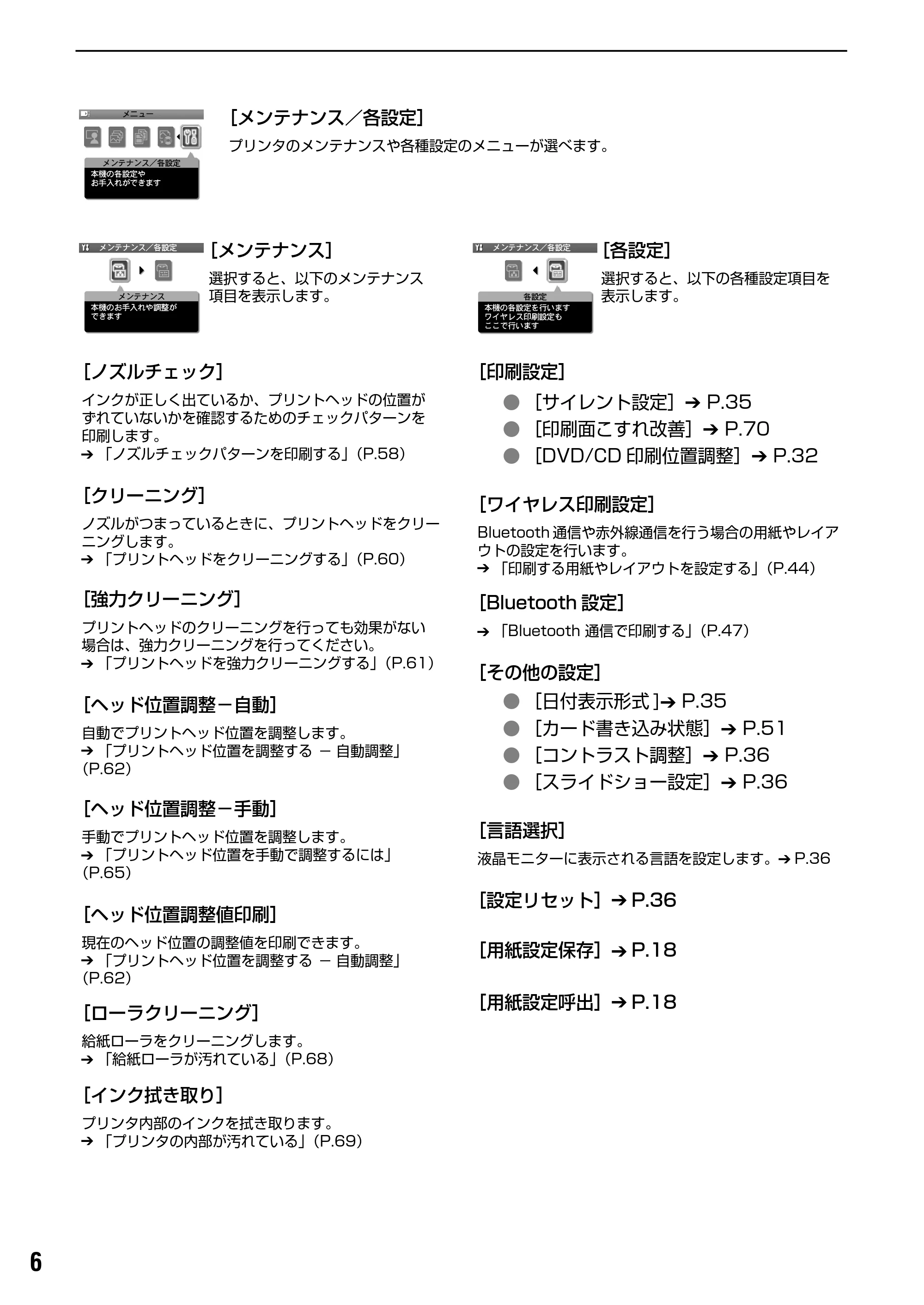 キヤノン PIXUS iP6600D ダイレクトプリントガイド （PDF形式／29.01Mバイト） — 原本ページ — 8ページ