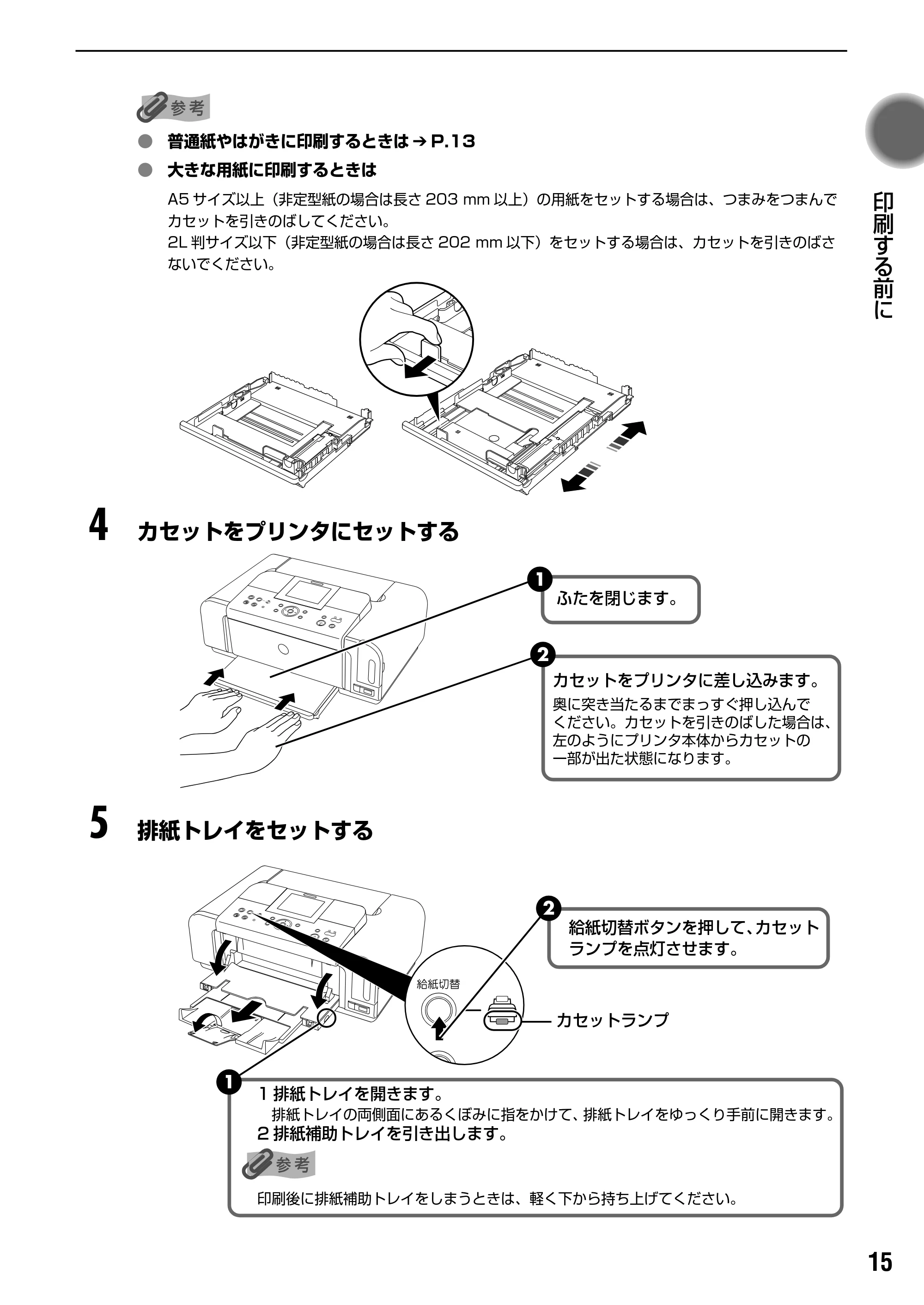 キヤノン PIXUS iP6600D ダイレクトプリントガイド （PDF形式／29.01Mバイト） — 原本ページ — 17ページ