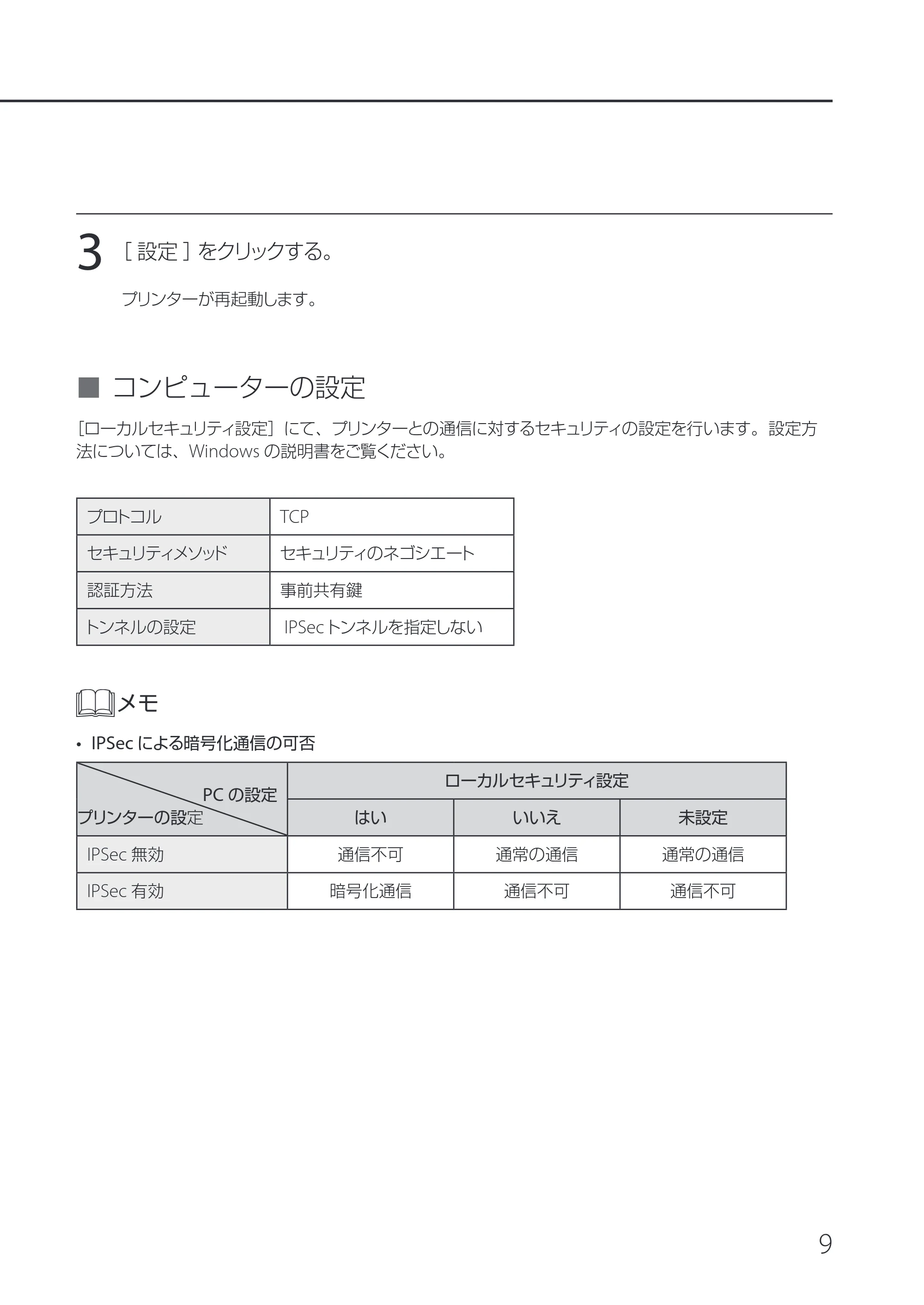 キヤノン IX-R7000 IX-R7000 ネットワーク設定ガイド 2023年3月23日更新(PDF:1.31MB) — 原本ページ — 11ページ