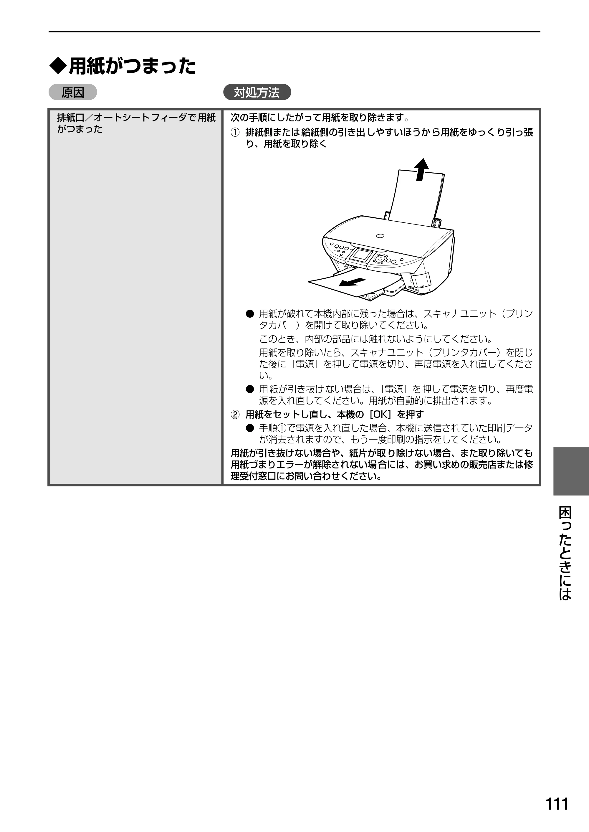 キヤノン PIXUS MP500 操作ガイド（本体操作編） （PDF形式／9.42Mバイト） — 原本ページ — 113ページ