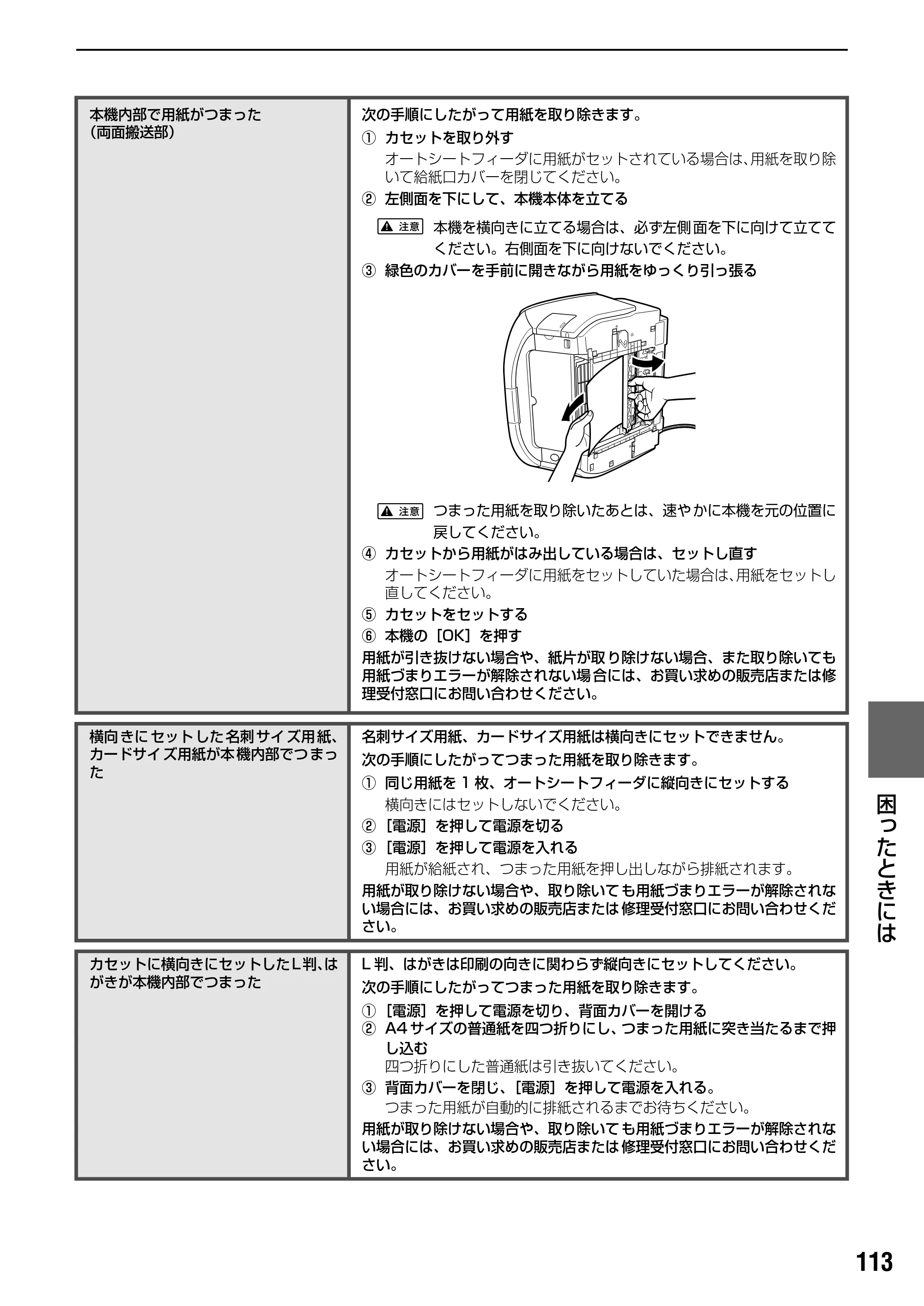 キヤノン PIXUS MP500 操作ガイド（本体操作編） （PDF形式／9.42Mバイト） — 原本ページ — 115ページ