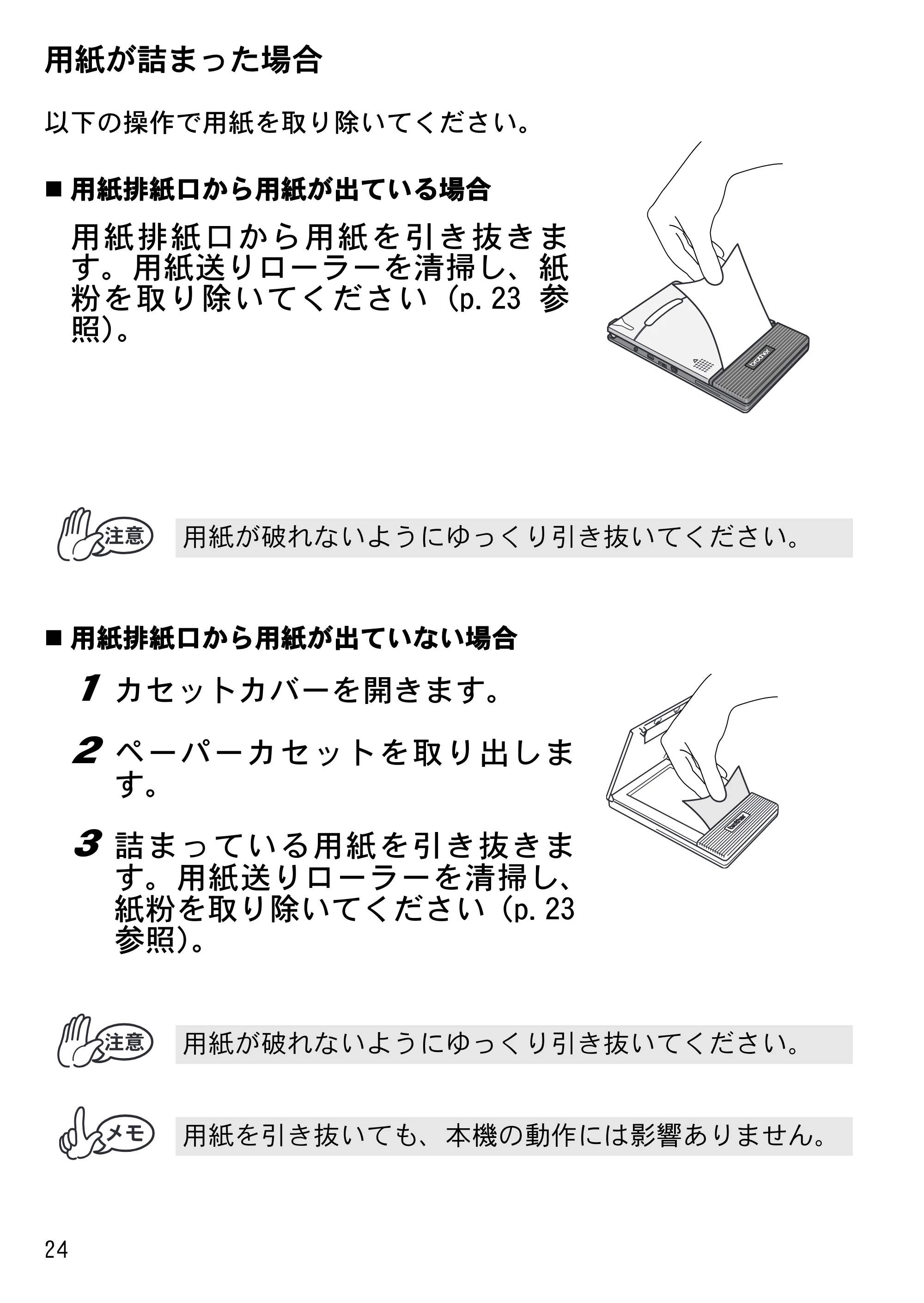 ブラザー MW-145MFi 基本操作説明書 — 原本ページ — 26ページ