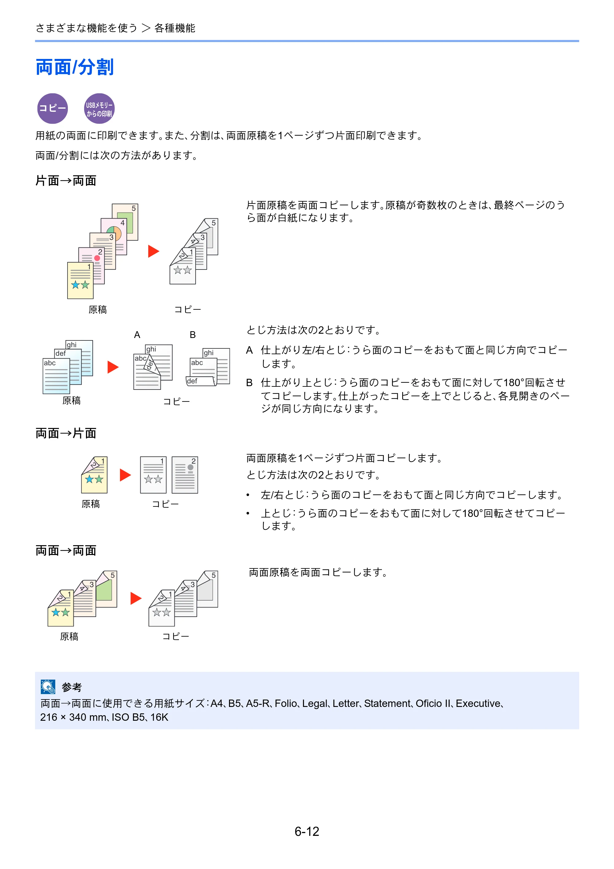 京セラ ECOSYS M2640idw ECOSYS M2640idw 使用説明書 — 両面/分割 — 原本ページ — 230ページ