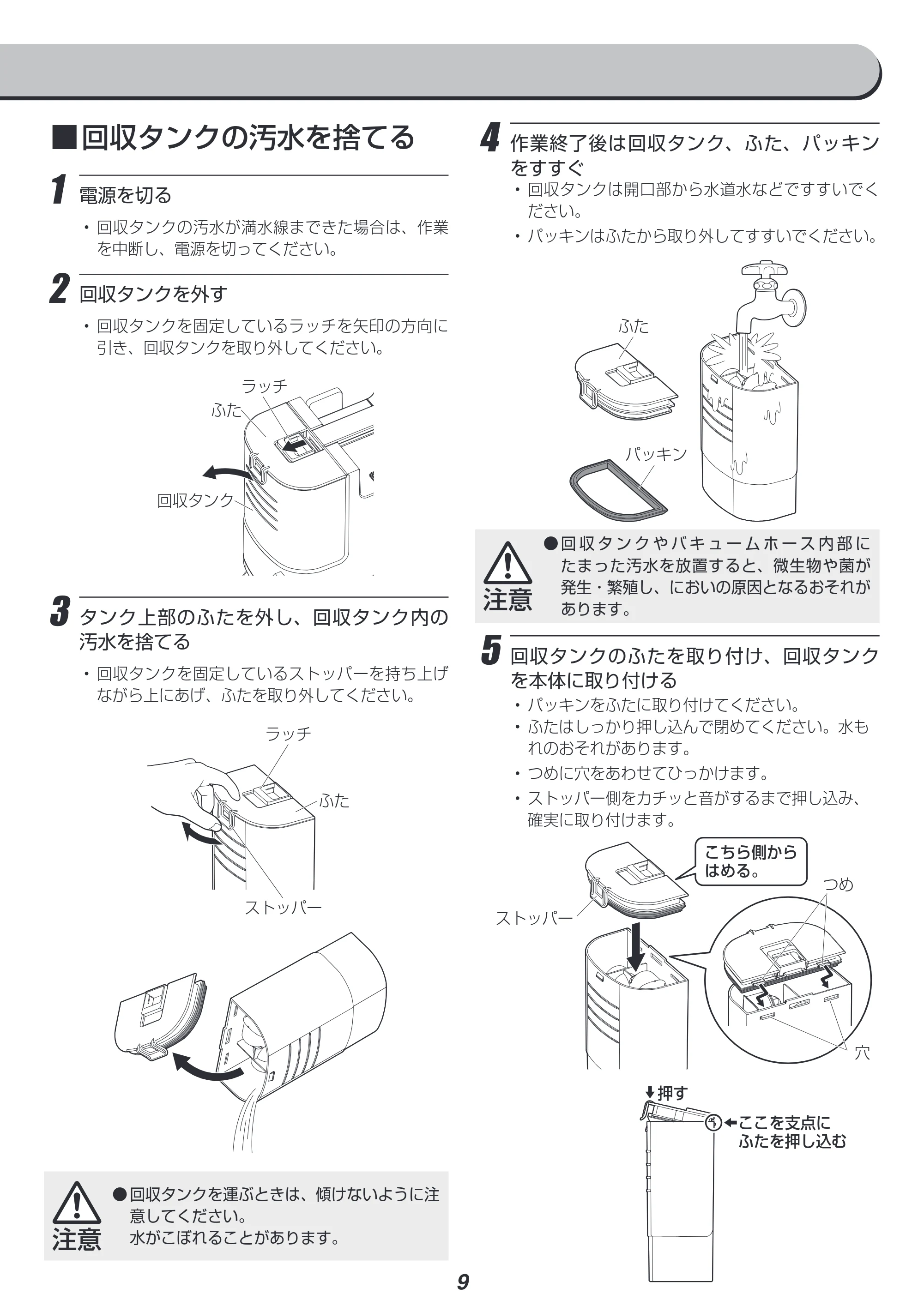アイリスオーヤマ RNSK-P10 取扱説明書 — 原本ページ — 9ページ