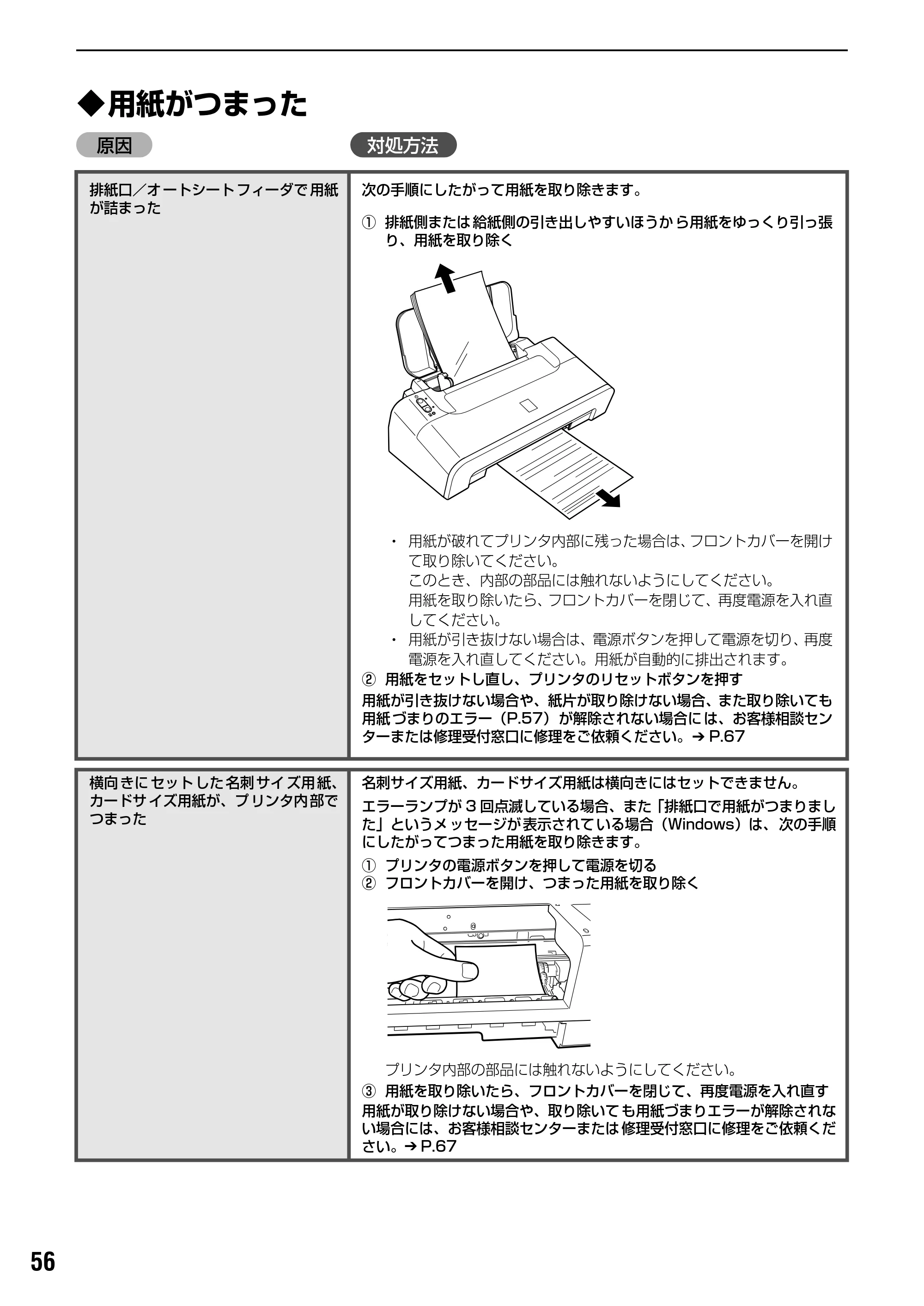 キヤノン PIXUS iP1700 操作ガイド (PDF形式/9.24Mバイト) — 原本ページ — 58ページ