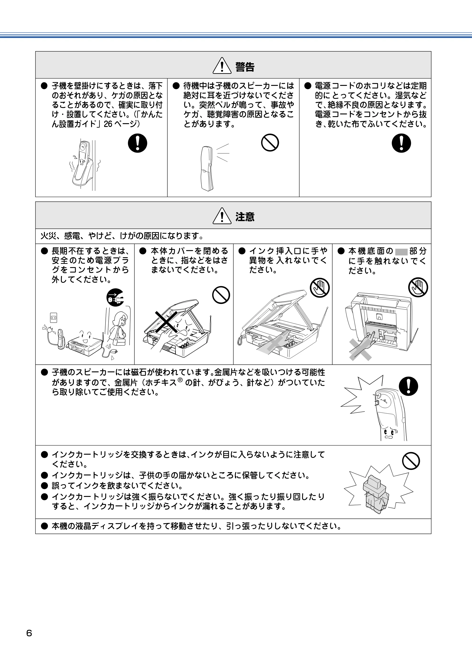 ブラザー MFC-615CL 取扱説明書(本体) — 原本ページ — 7ページ