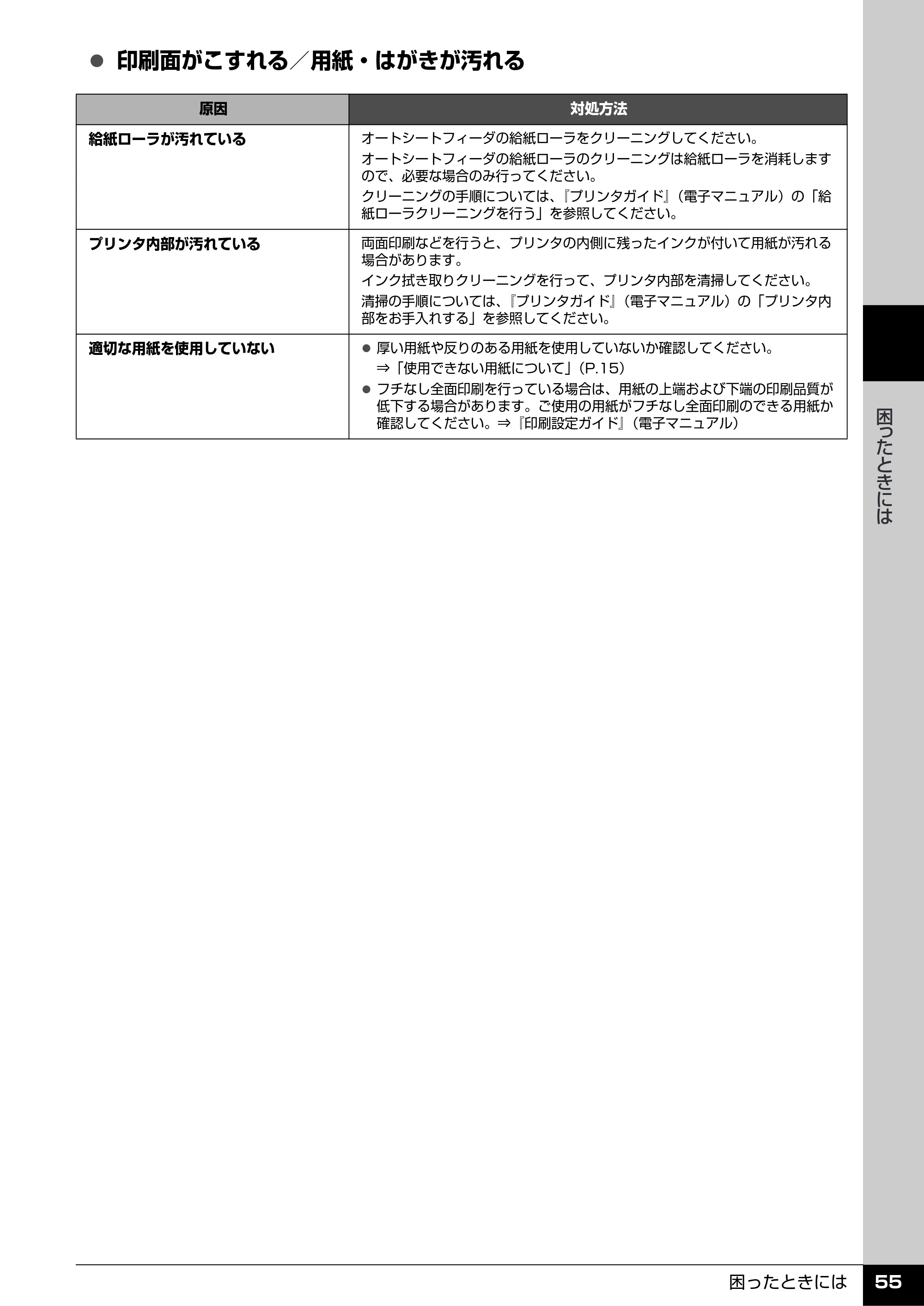 キヤノン PIXUS iP2500 操作ガイド (PDF形式/10.03Mバイト) — 原本ページ — 56ページ