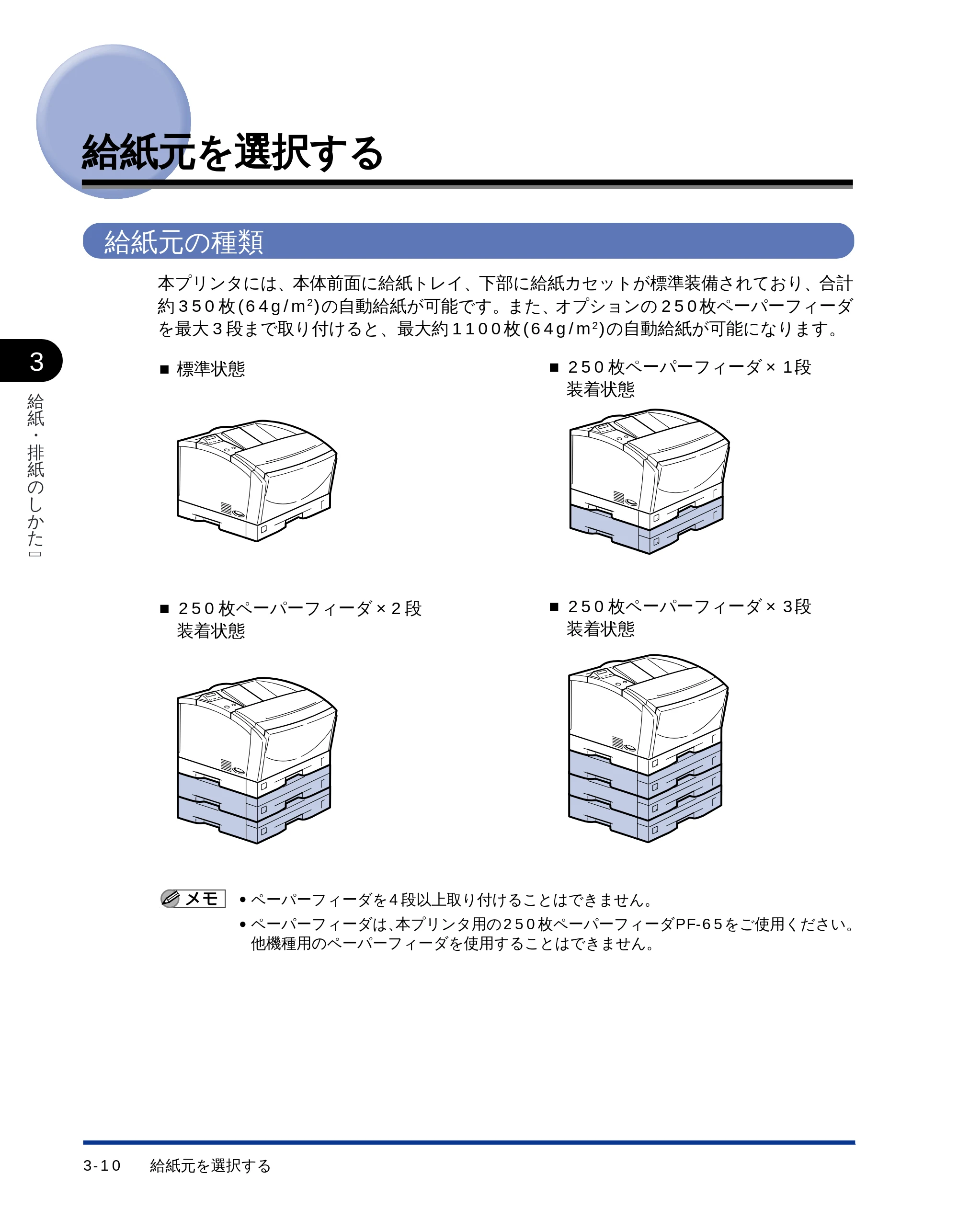 キヤノン LBP-1510 ユーザーズガイド (PDF形式/2.96Mバイト) — 給紙元を選択する — 原本ページ — 51ページ