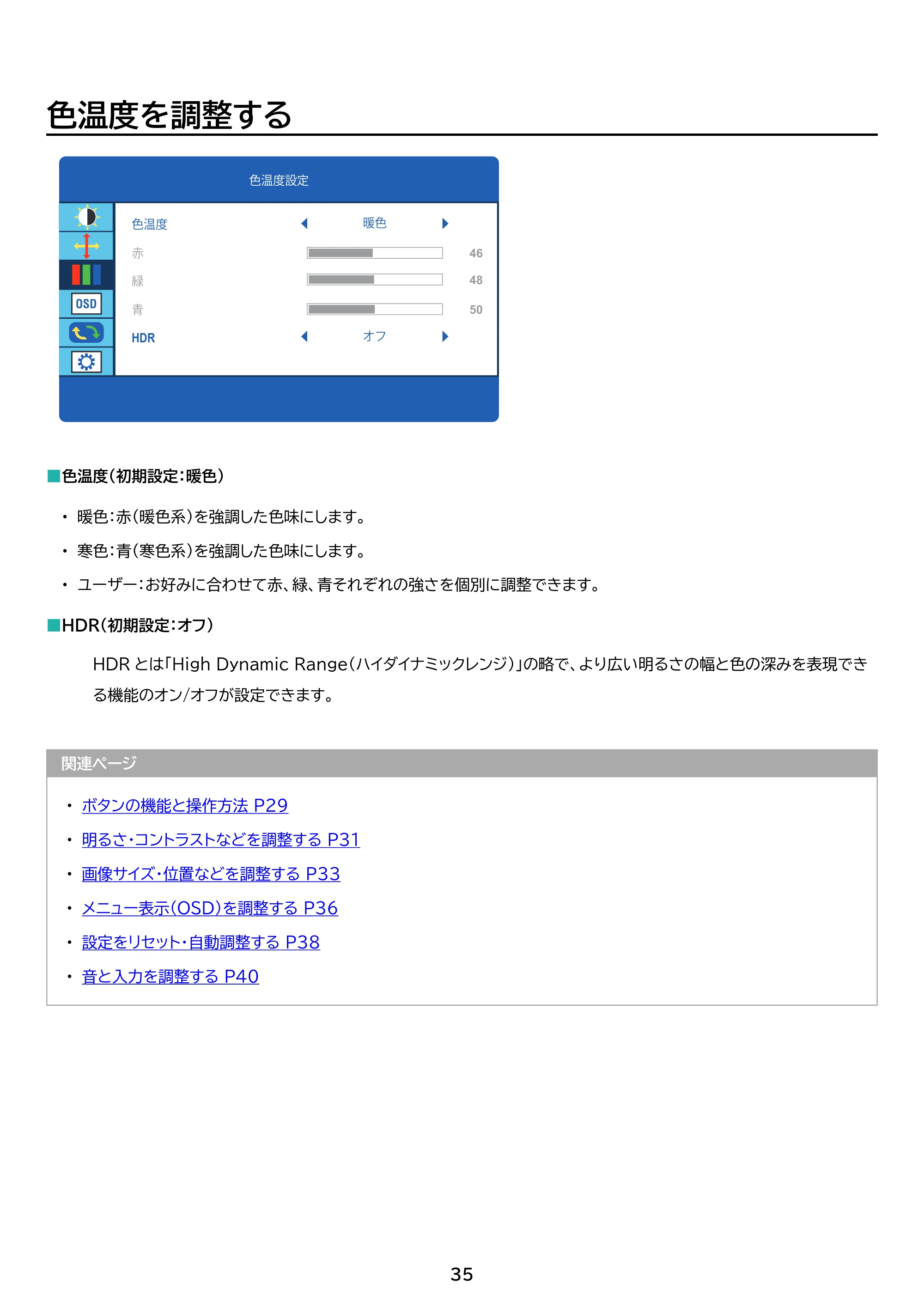 アイリスオーヤマ DT-KF215R 取扱説明書 — 原本ページ — 35ページ