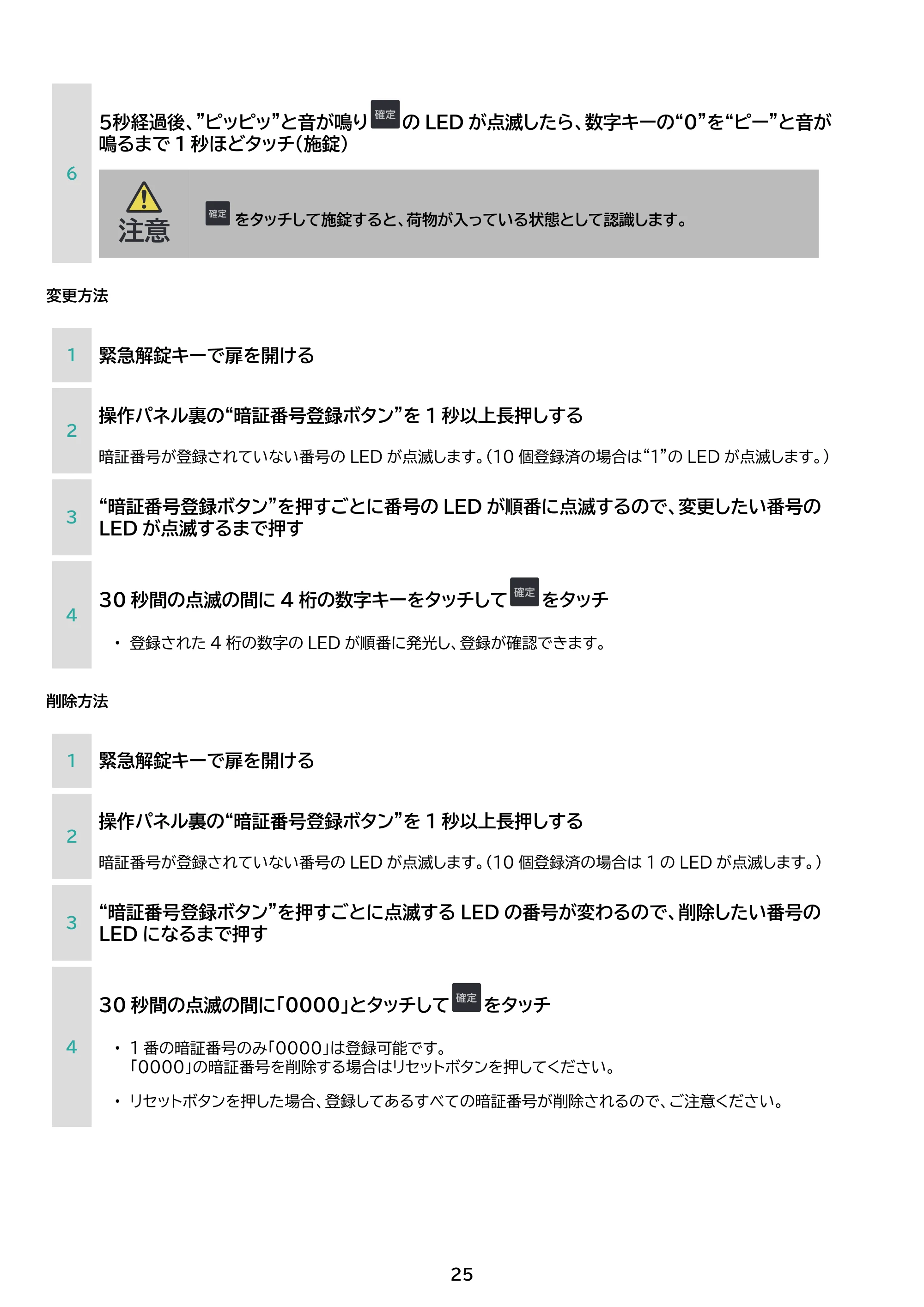アイリスオーヤマ THB07-4956CRD 取扱説明書 — 原本ページ — 25ページ