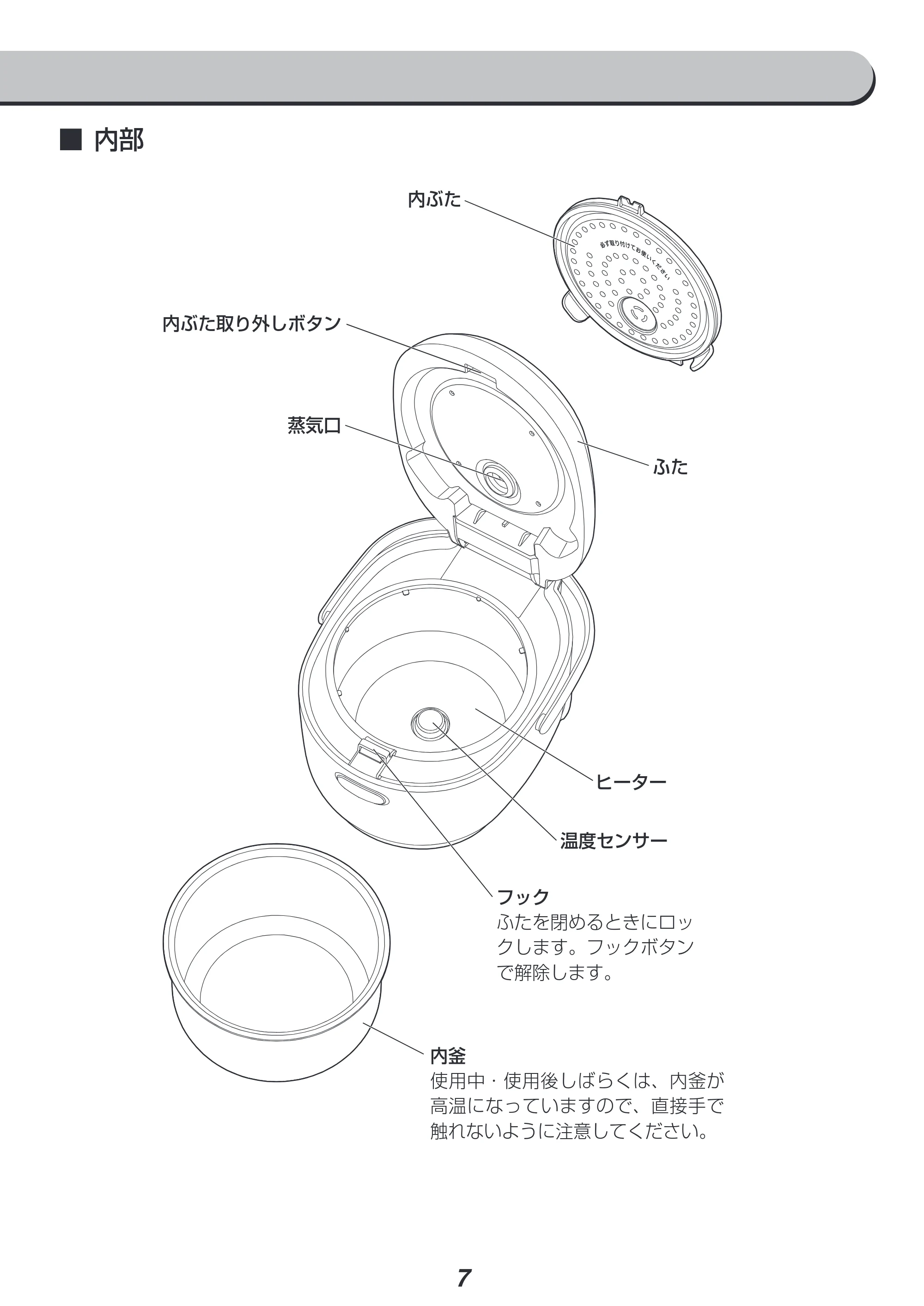 アイリスオーヤマ ERC-MD50 取扱説明書 — 原本ページ — 7ページ