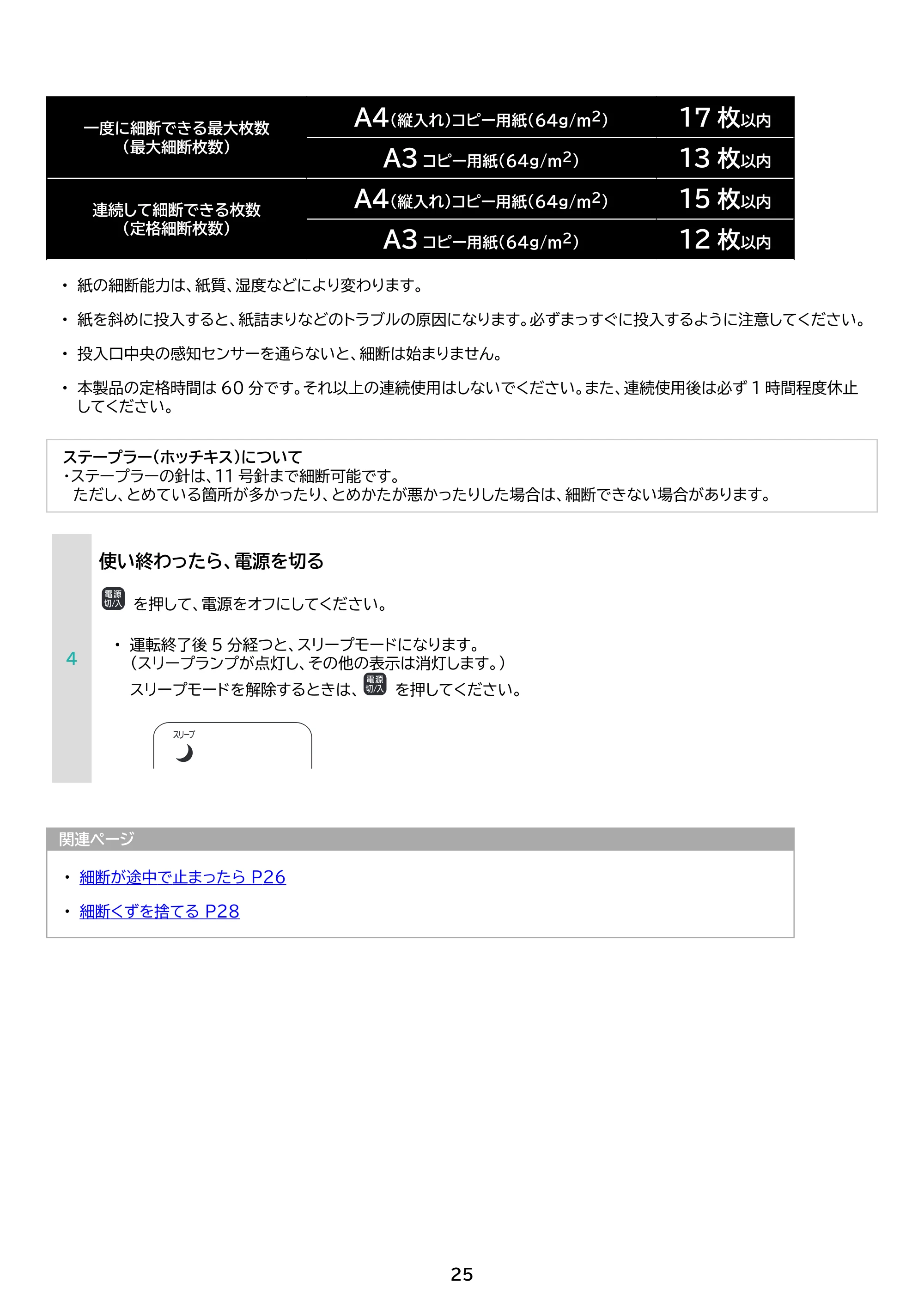 アイリスオーヤマ OF317M 取扱説明書 — 原本ページ — 25ページ