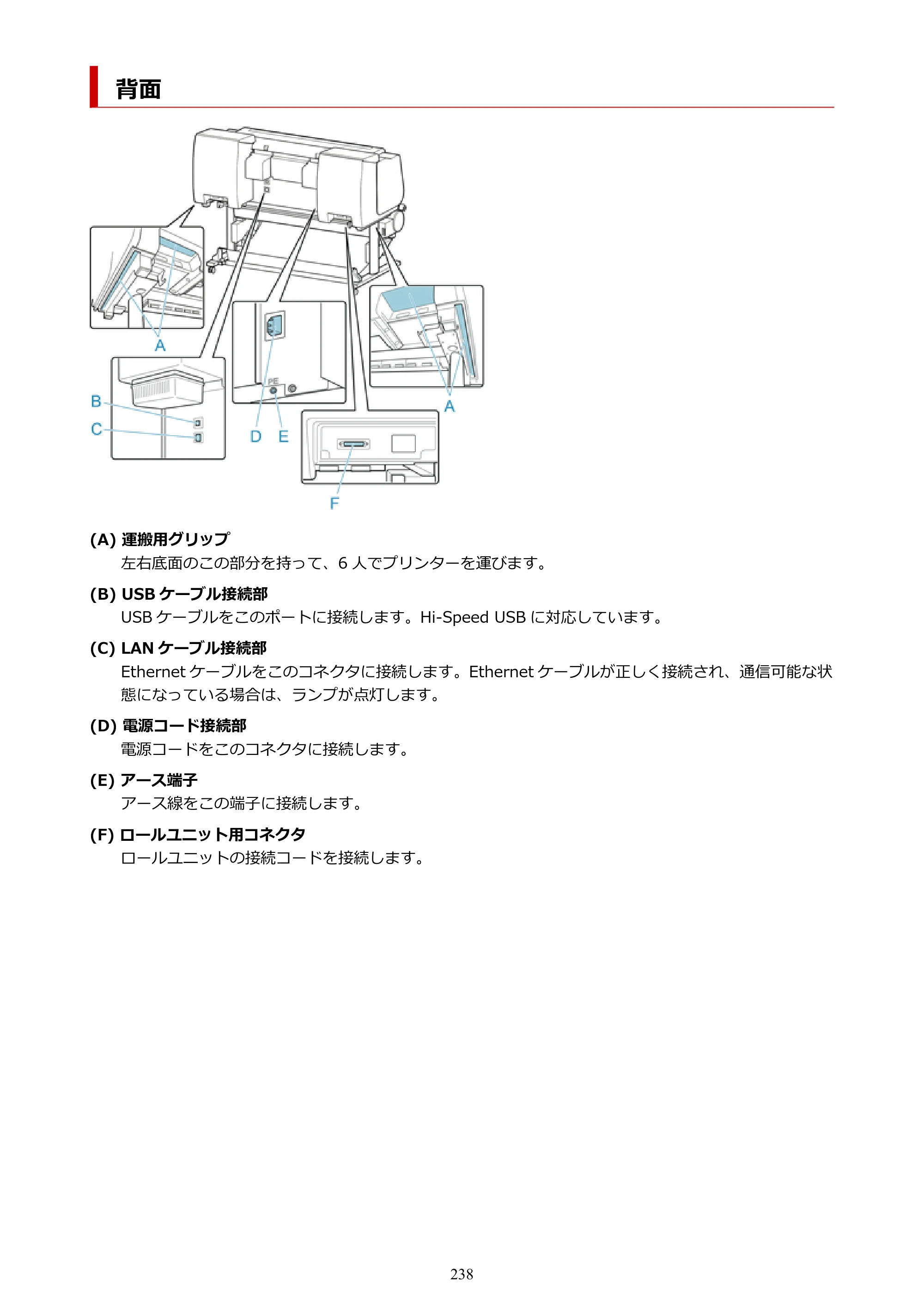 キヤノン PRO-4100 imagePROGRAF PRO-4100 （PDF） 電子マニュアル（Windows版）2023年1月26日更新（PDF：17.2MB） — 背面 — 原本ページ — 238ページ