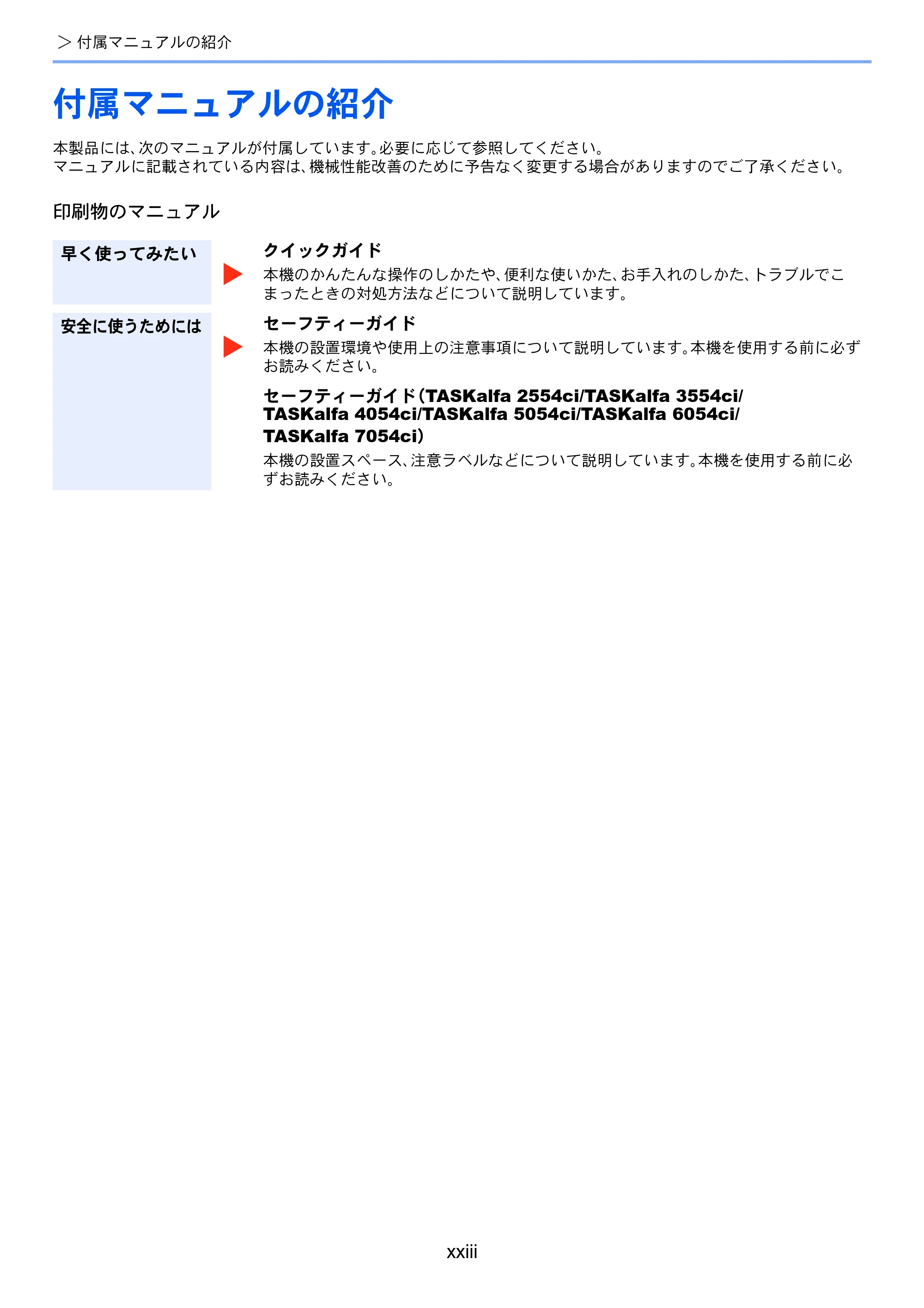京セラ TASKalfa 2554ci / TASKalfa 3554ci / TASKalfa 4054ci TASKalfa 7054ci/6054ci/5054ci/4054ci/3554ci/2554ci 使用説明書 — 原本ページ — 25ページ