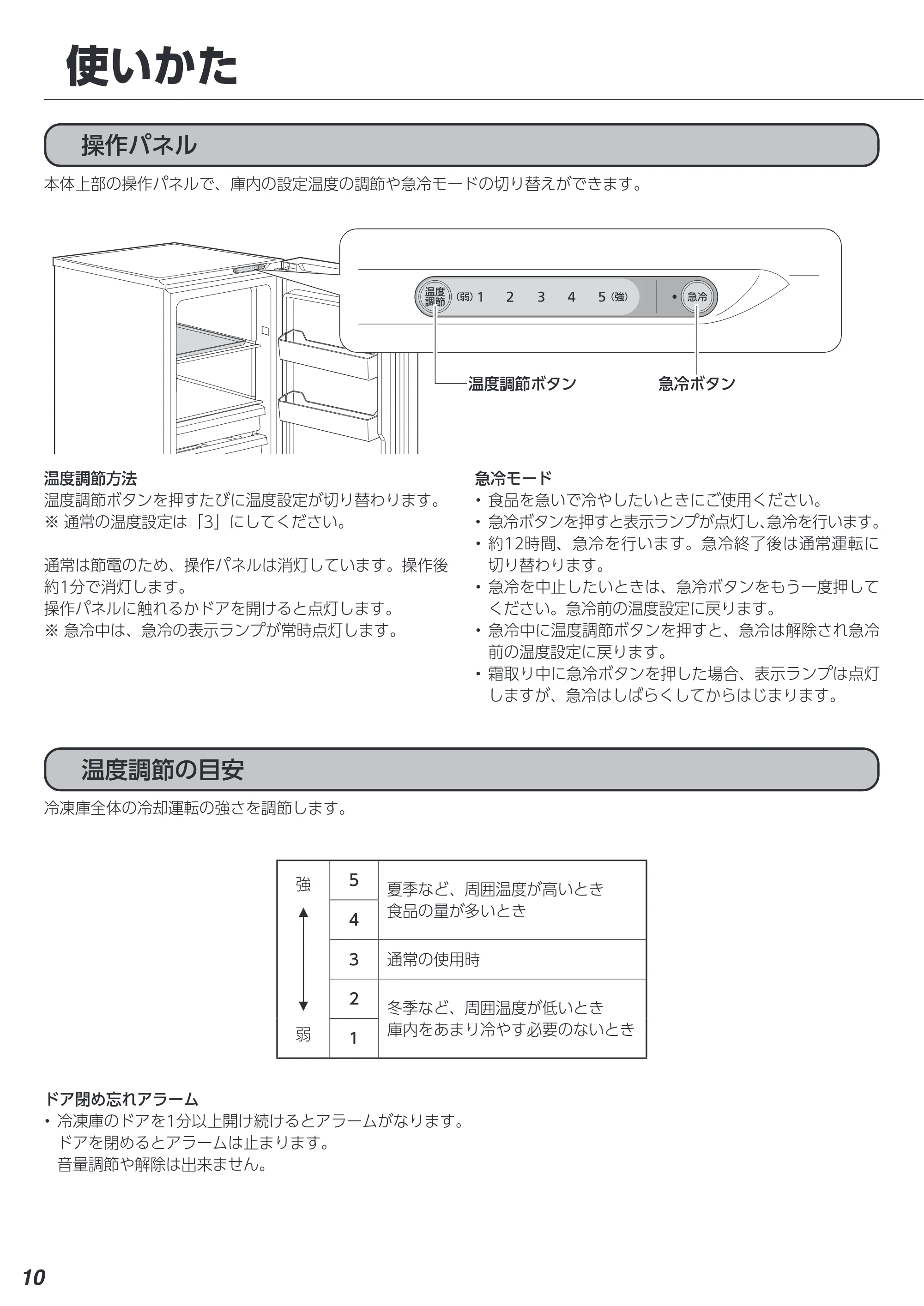 アイリスオーヤマ KUSN-20A 取扱説明書 — 原本ページ — 10ページ