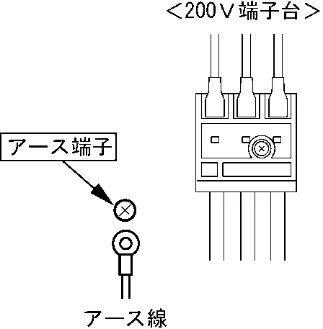 日立 BHP-F37EUK / BHP-F46EUK 工事説明書 — 7-3 ヒートポンプユニットへの配線工事 — 図版 13-3 — 13ページ