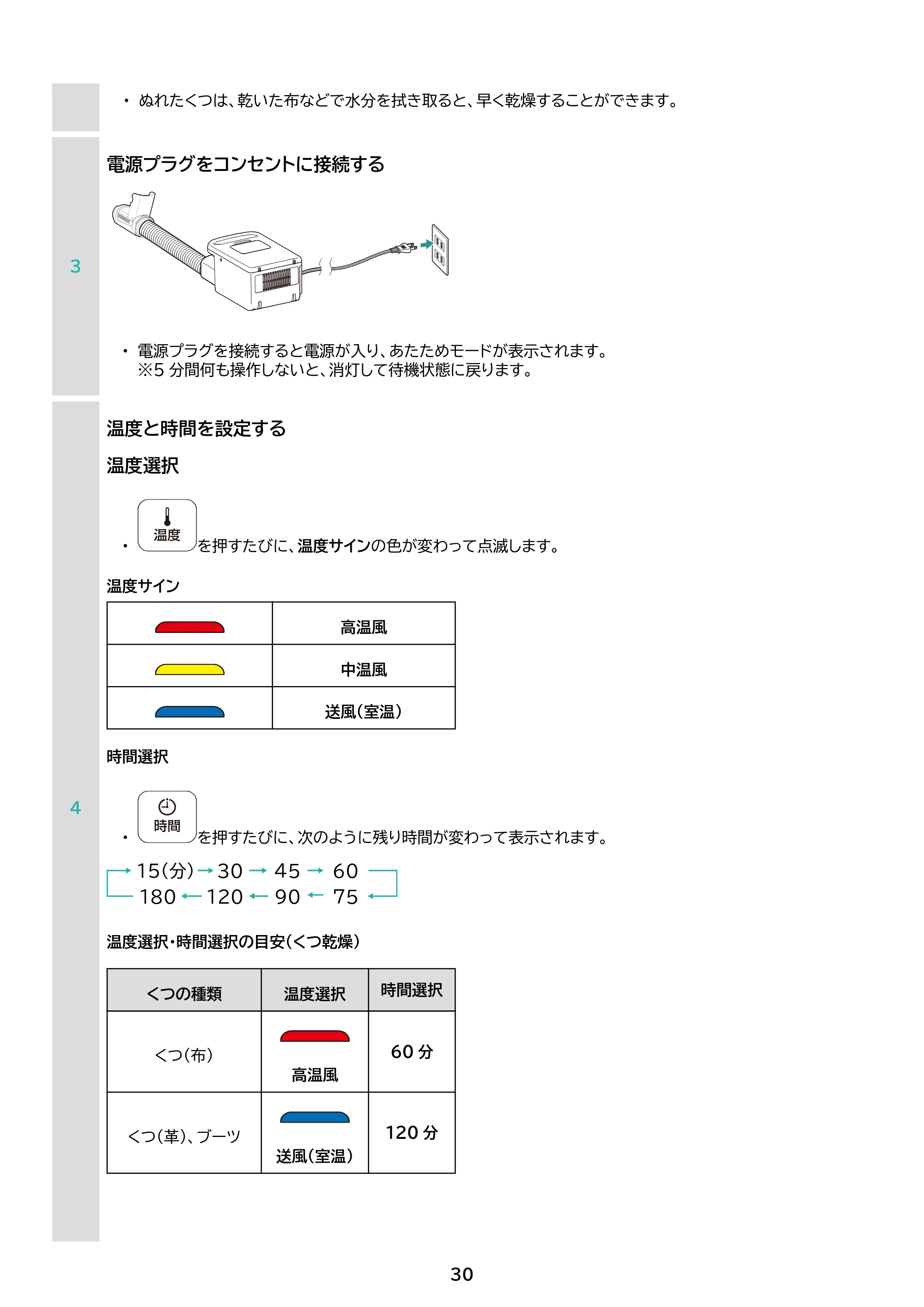 アイリスオーヤマ FK-EC2 取扱説明書 — 原本ページ — 30ページ