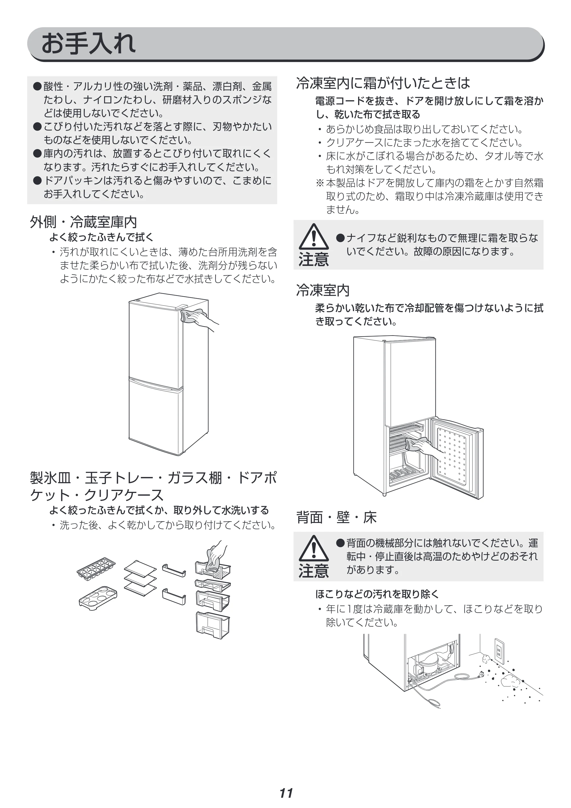 アイリスオーヤマ IRSD-14A 取扱説明書 — 原本ページ — 11ページ