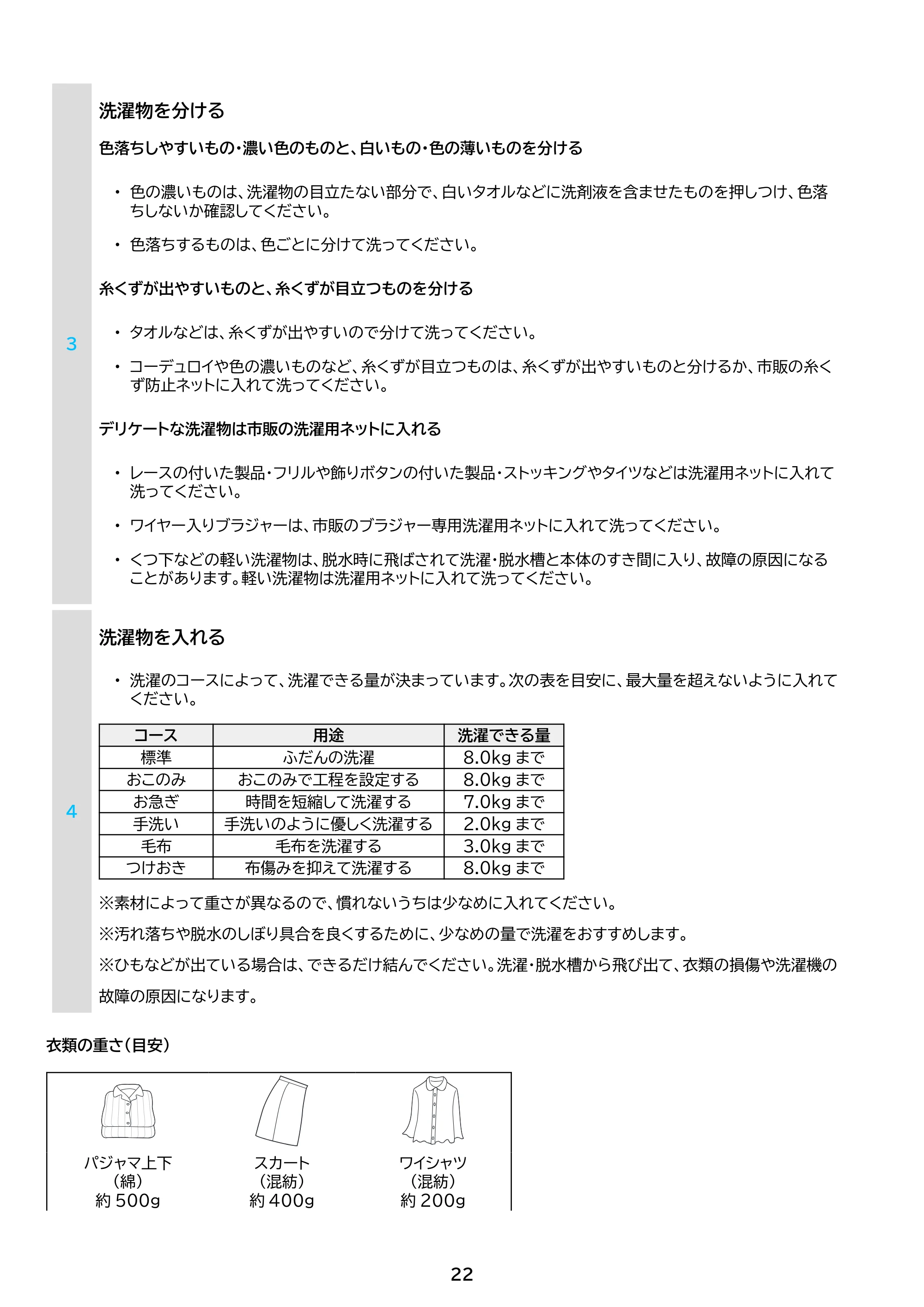 アイリスオーヤマ ITW-80B01 取扱説明書 — 原本ページ — 22ページ