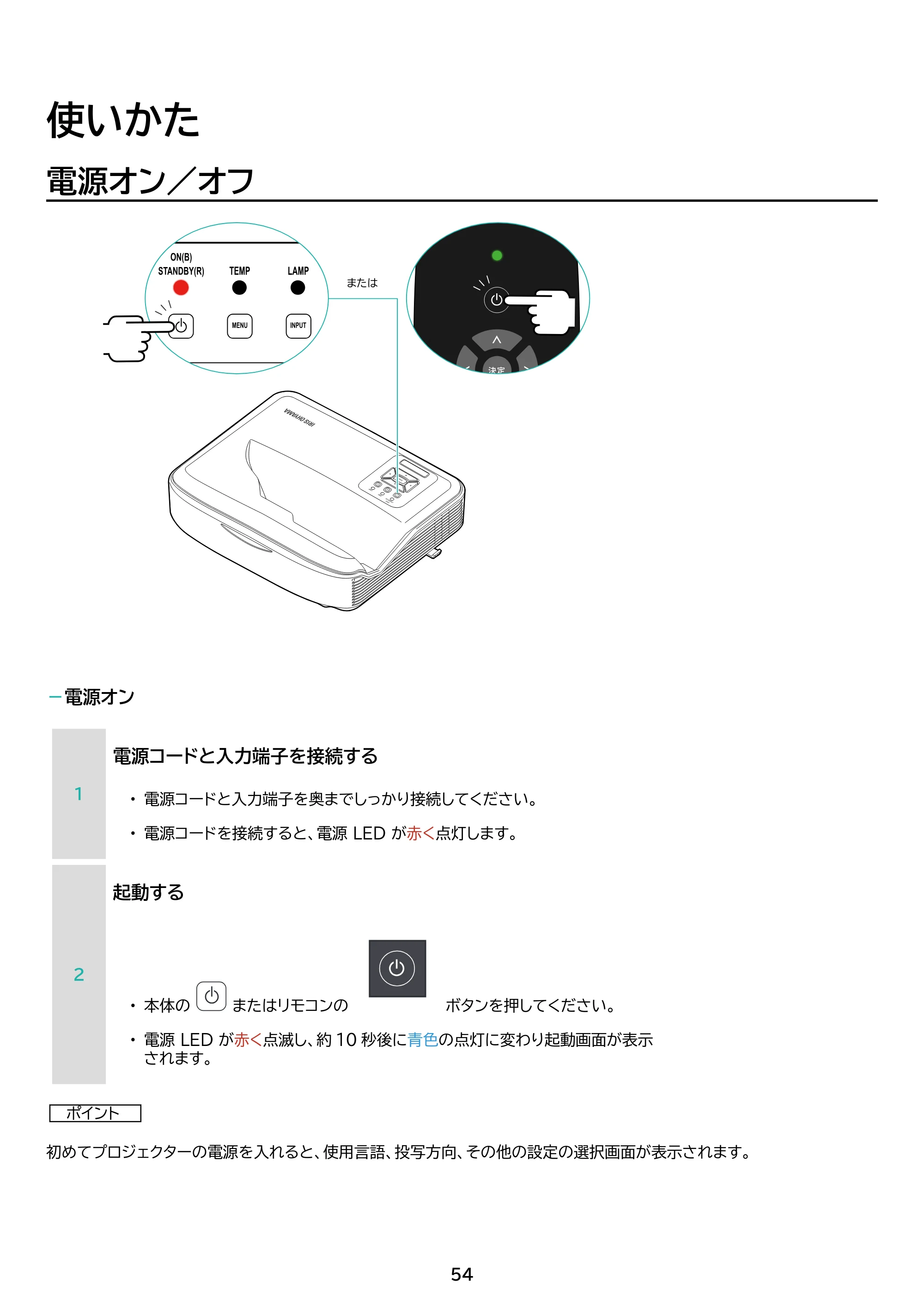 アイリスオーヤマ IP-AW400W 取扱説明書 — 原本ページ — 54ページ
