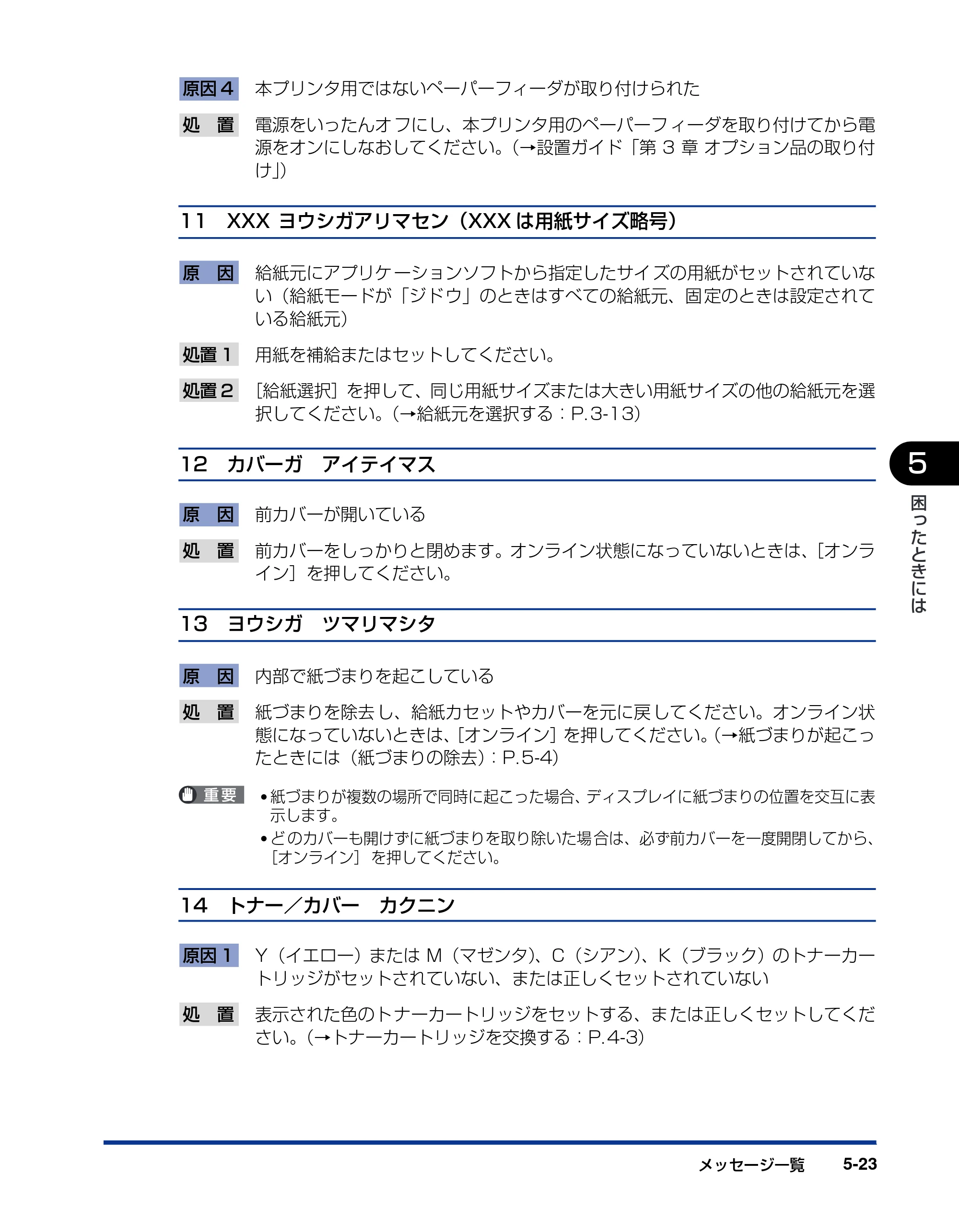 キヤノン LBP5900 ユーザーズガイド 2006年4月18日更新 （PDF形式／8.92Mバイト） — 原本ページ — 289ページ