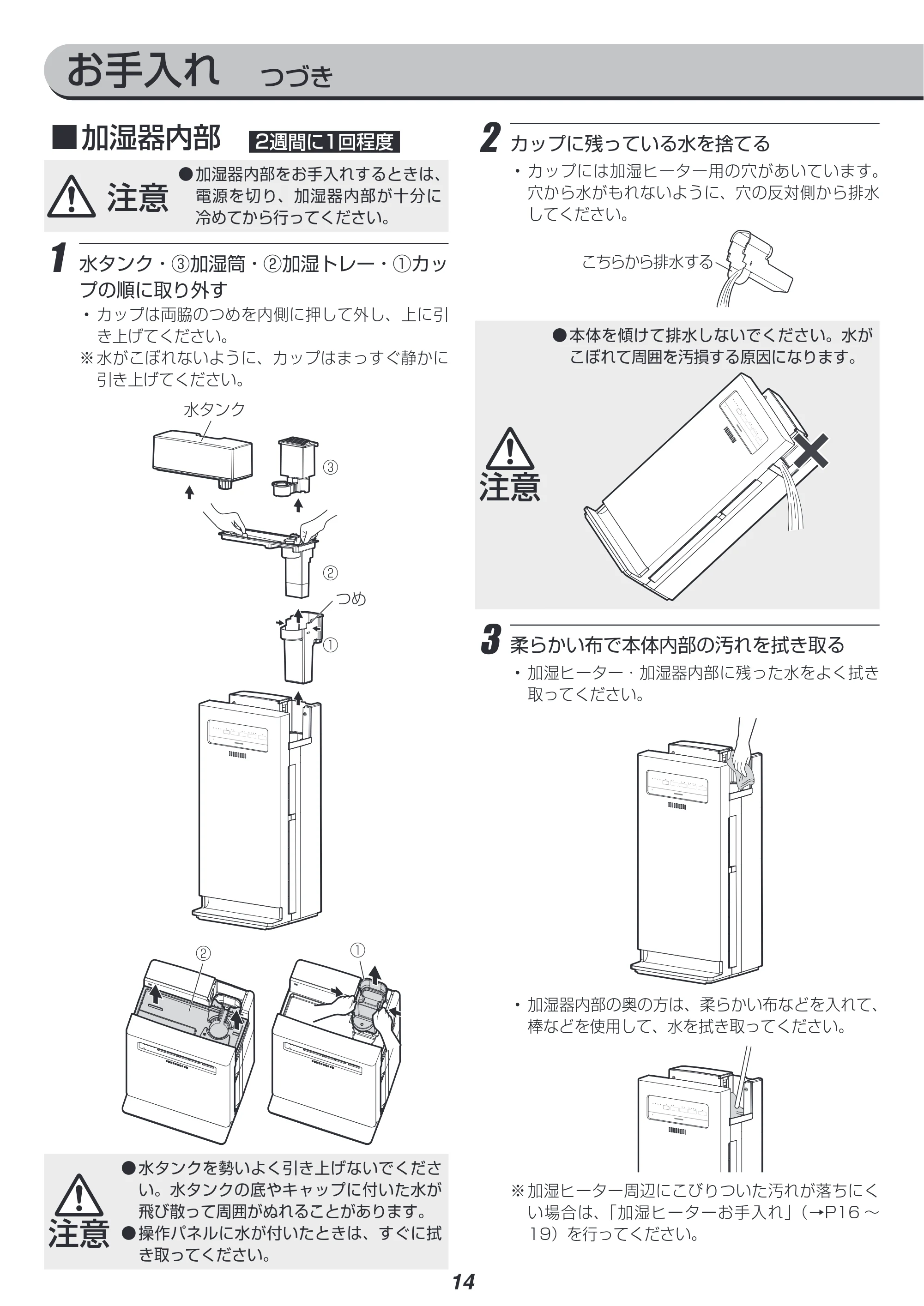 アイリスオーヤマ AAP-KH35A 取扱説明書 — 原本ページ — 14ページ
